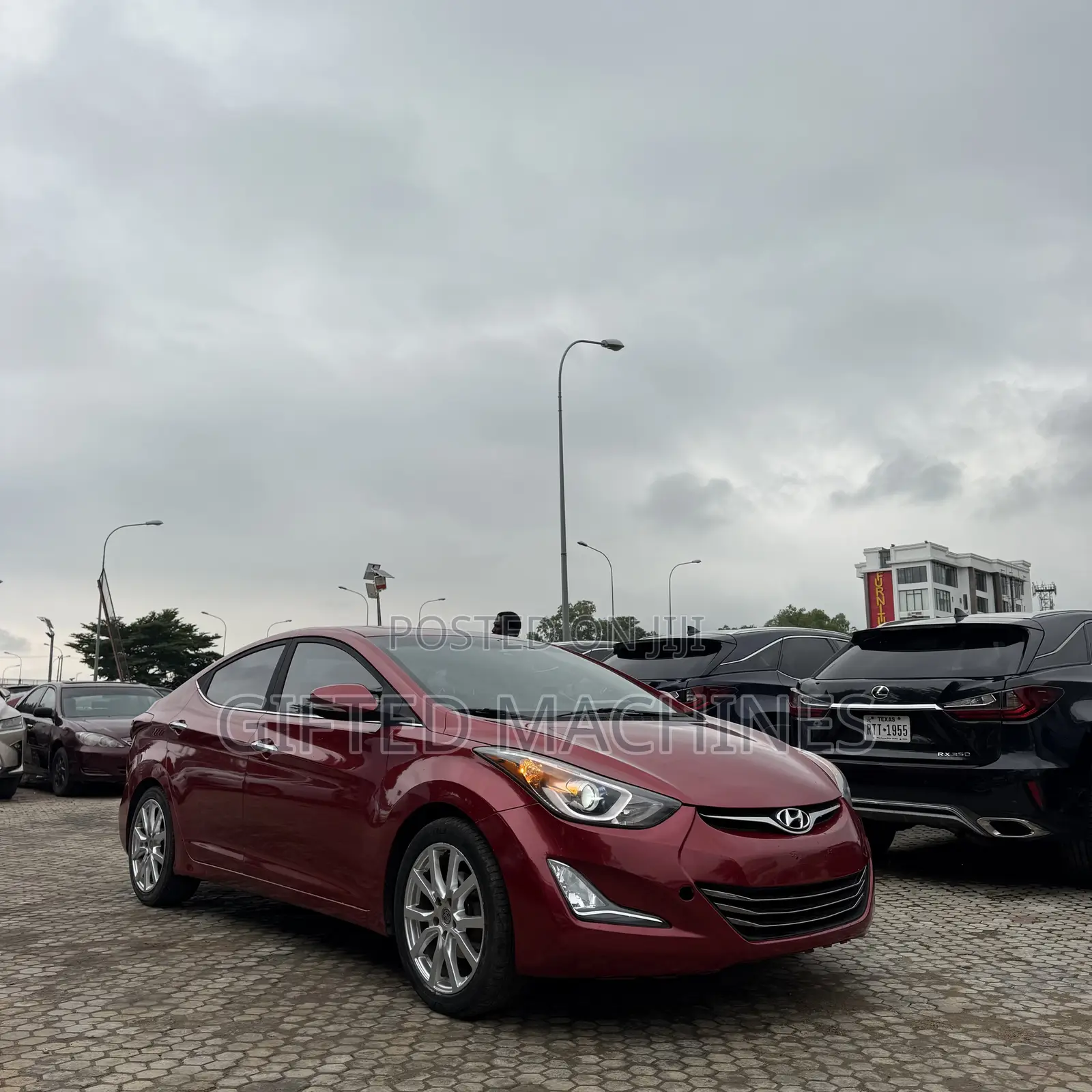 Hyundai Elantra 2015 Red