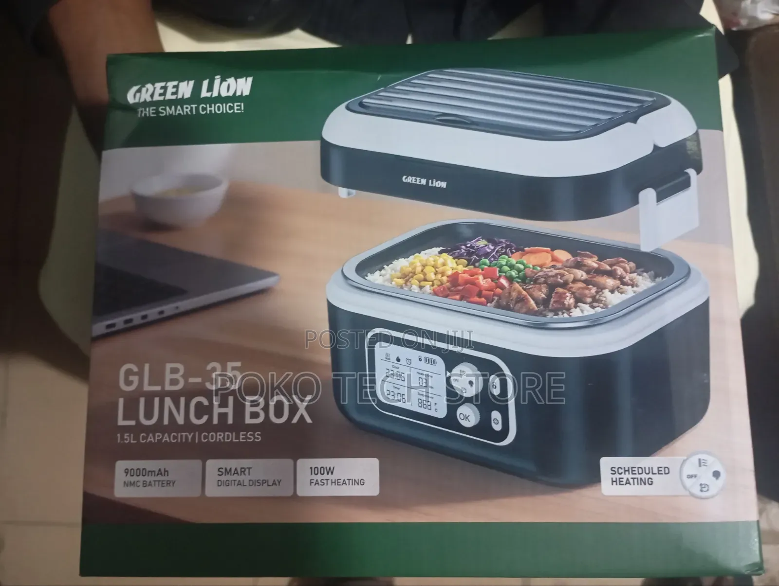 Green Lion GLB-35 Cordless Electric Lunch Box