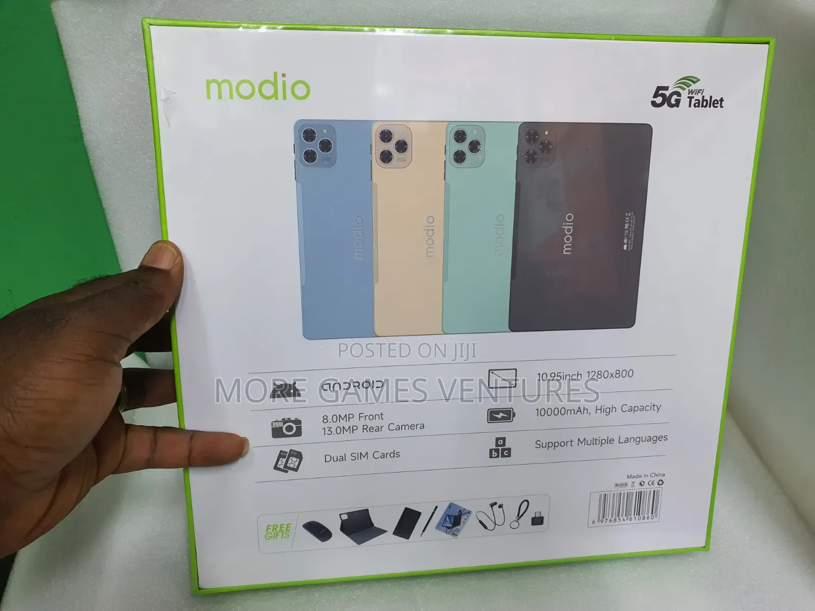 New Modio M91 512 GB Blue