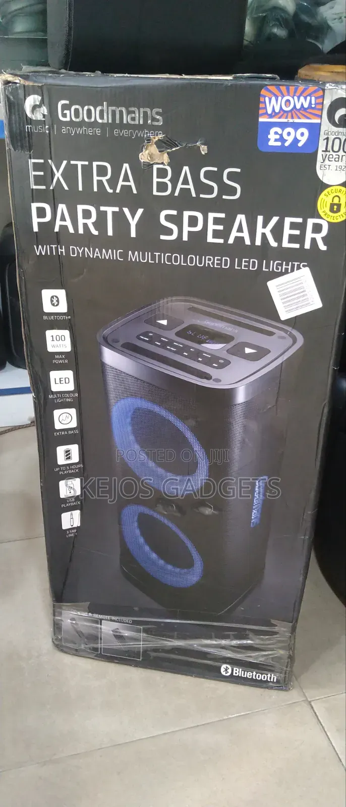 Goodman Extra Bass Party Speaker