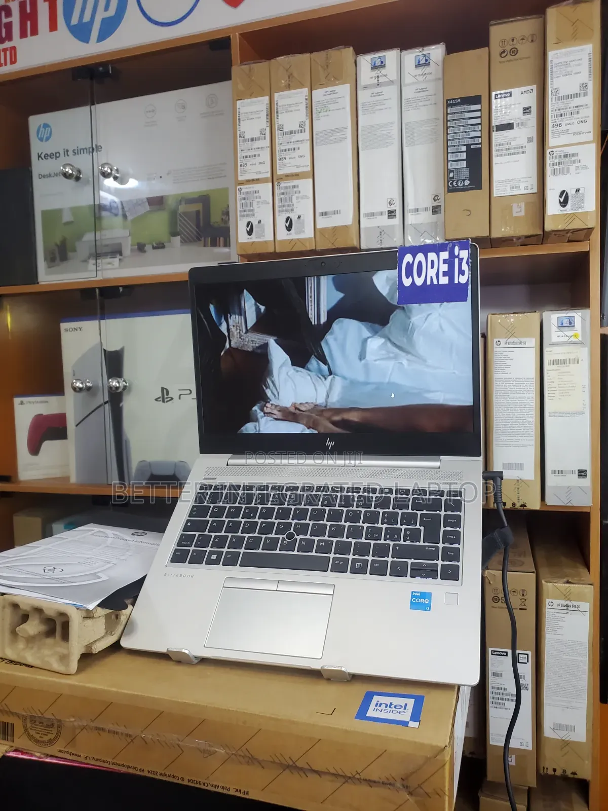 New Laptop HP EliteBook 840 G4 8GB Intel Core i3 SSD 256GB