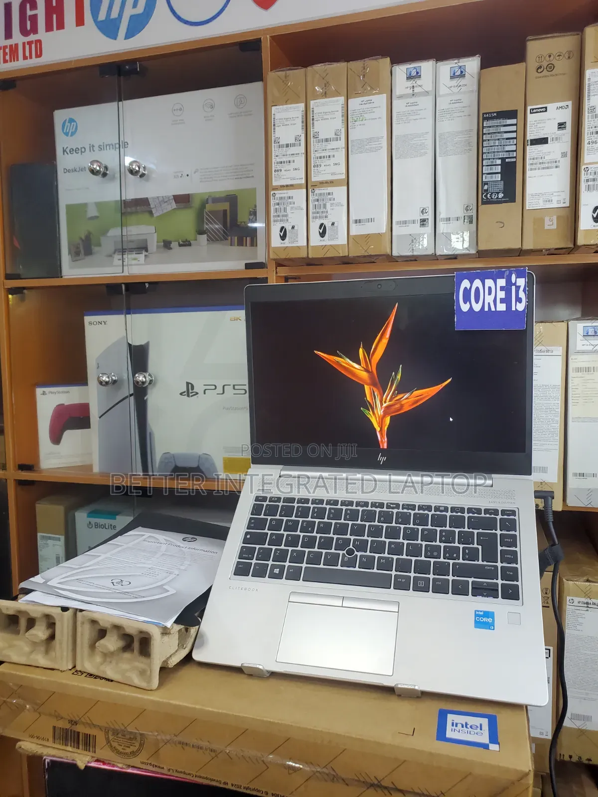 New Laptop HP EliteBook 840 G4 12GB Intel Core i3 SSD 256GB
