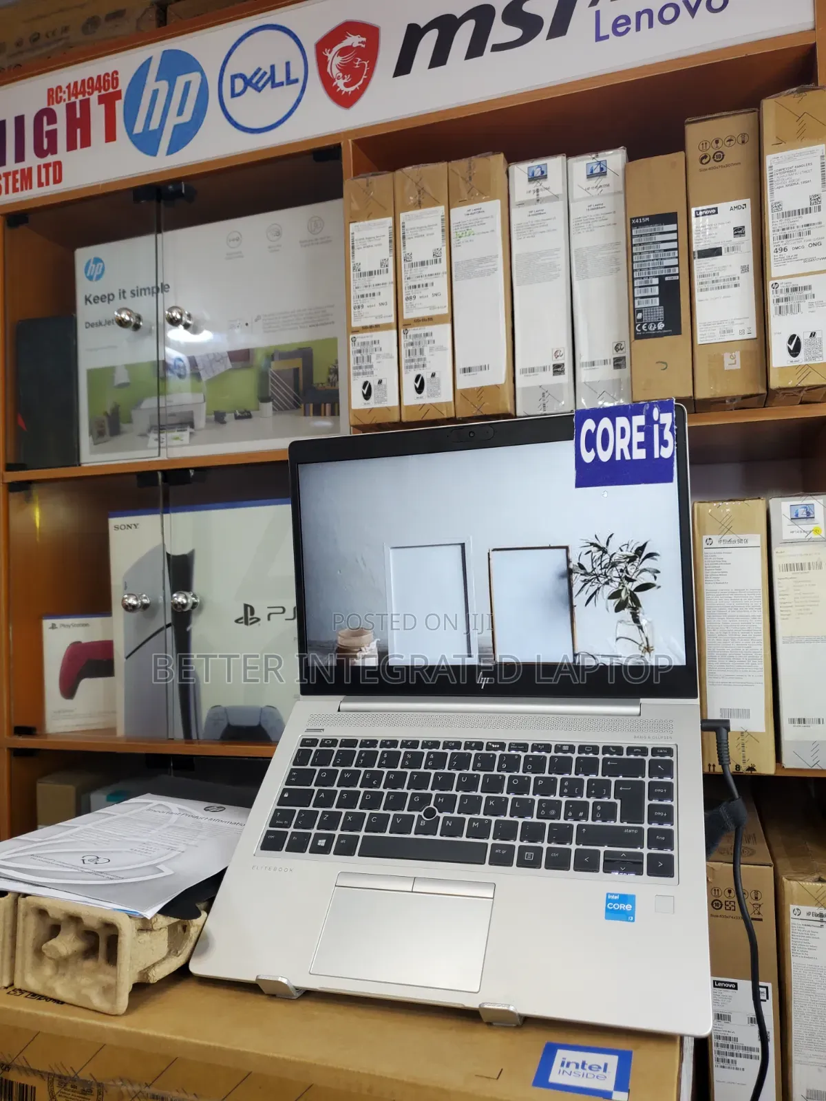 New Laptop HP EliteBook 840 G4 16GB Intel Core i3 SSD 256GB