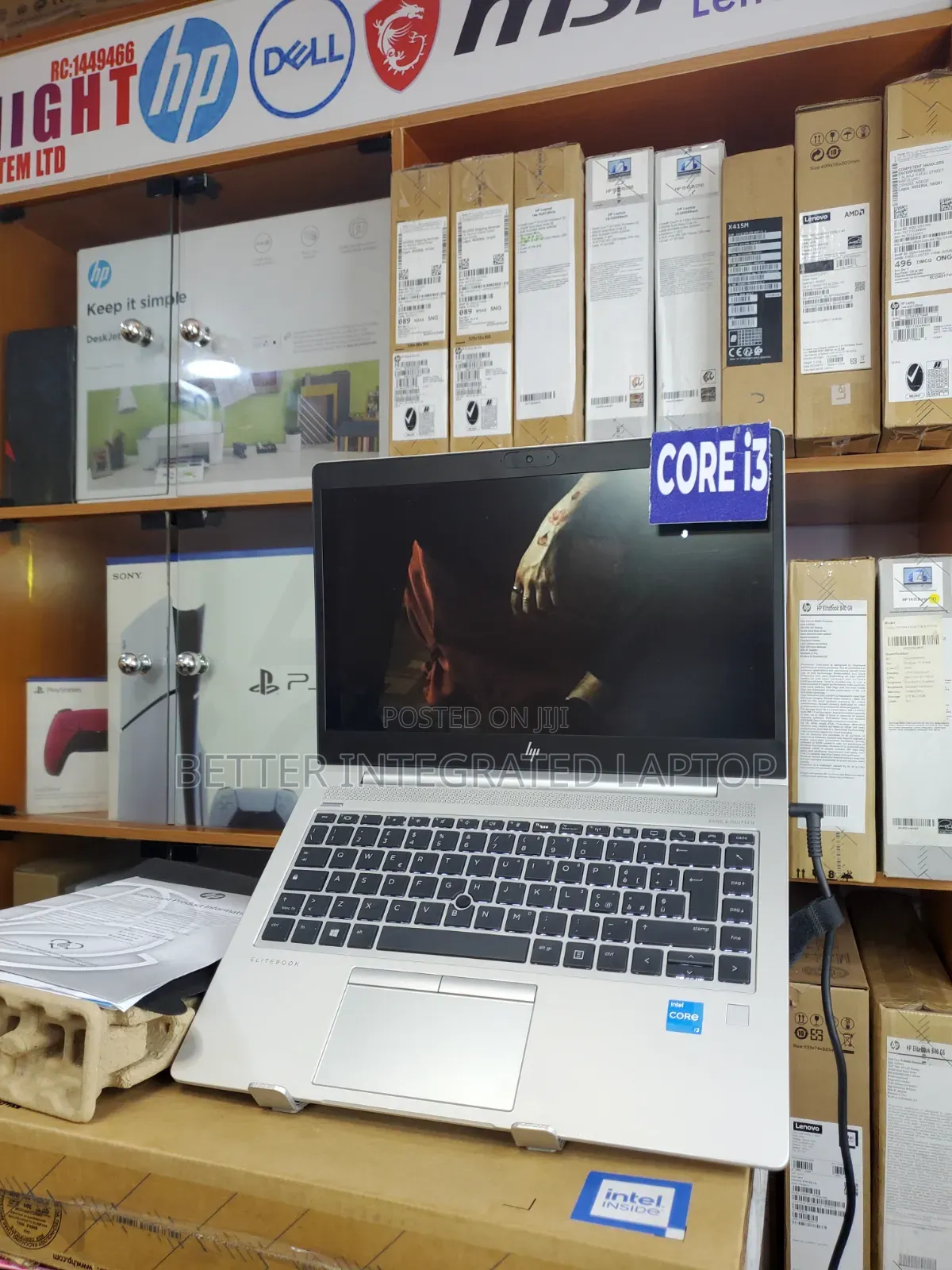 New Laptop HP EliteBook 840 G4 16GB Intel Core i3 SSD 256GB