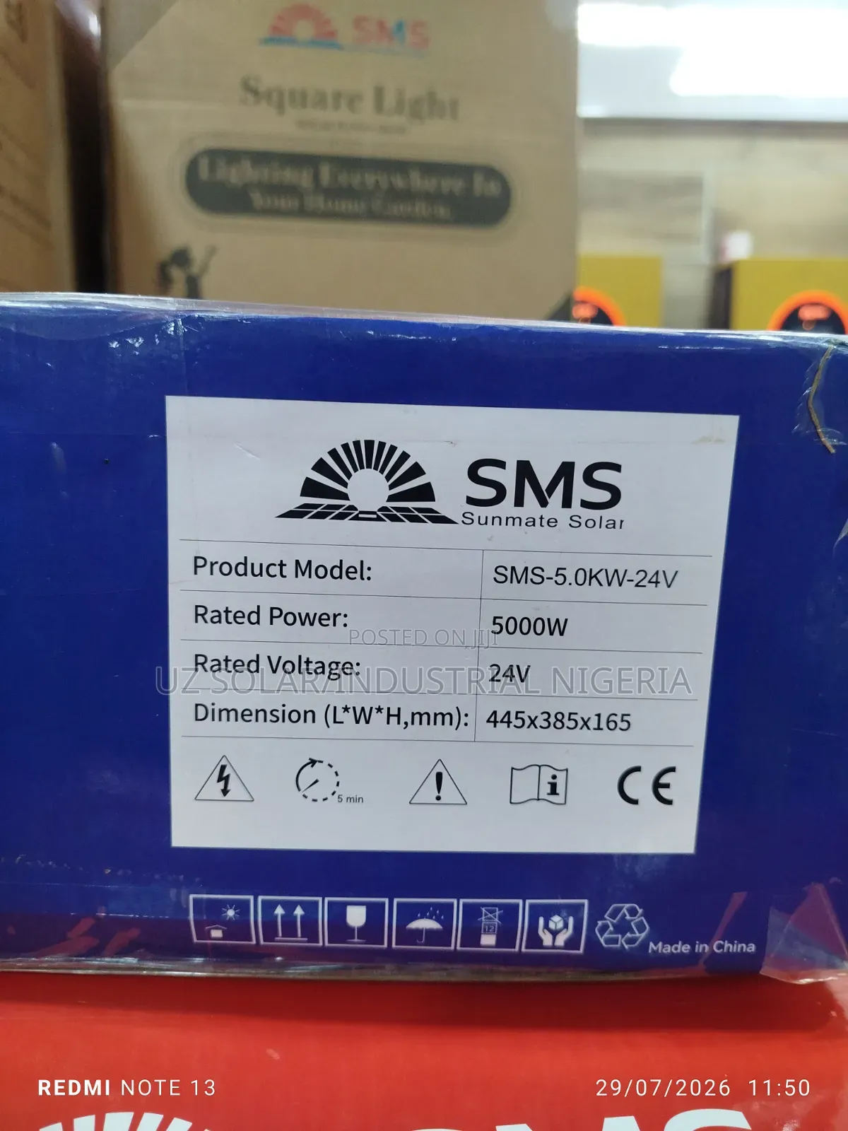 5kva SMS Hybrid Inverter 24v