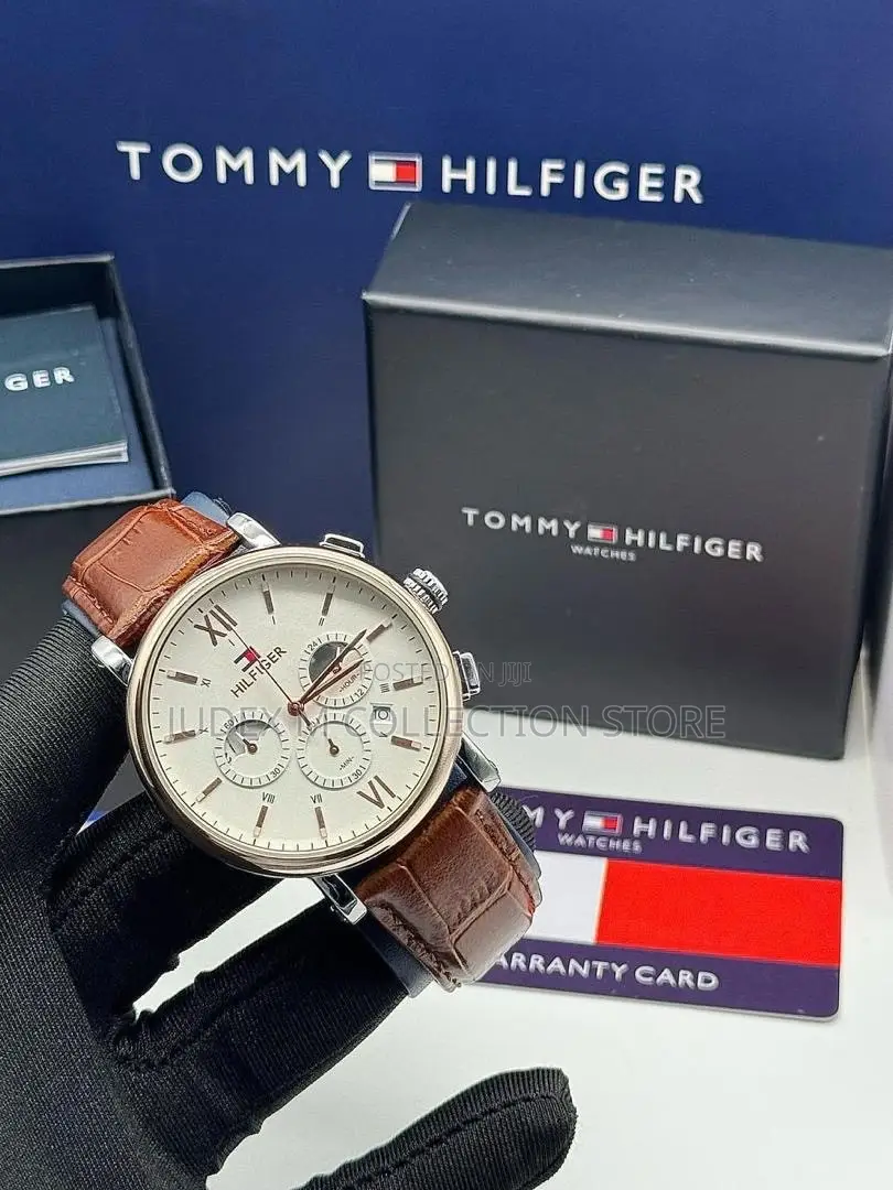 New Tommy Hilfigier Leather Wristwatch