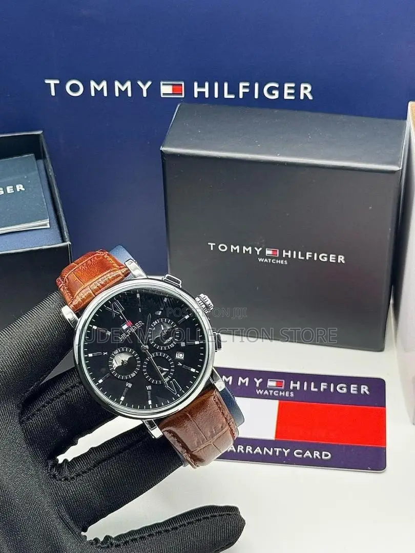 New Tommy Hilfigier Leather Wristwatch