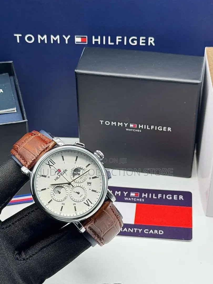New Tommy Hilfigier Leather Wristwatch