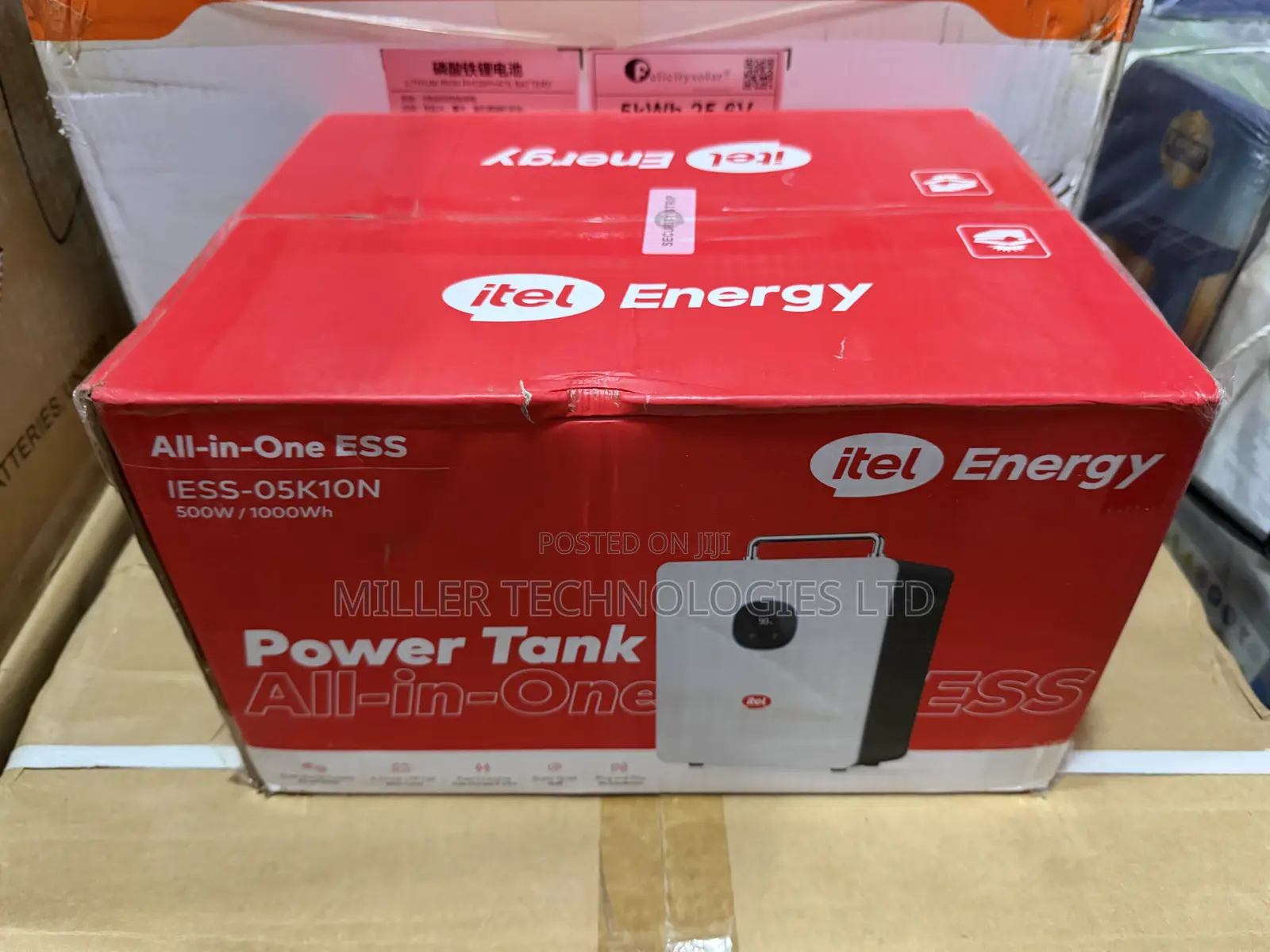 Itel Power Tank 500w/1kW All-in-One Power Station (IESS-05K10N)