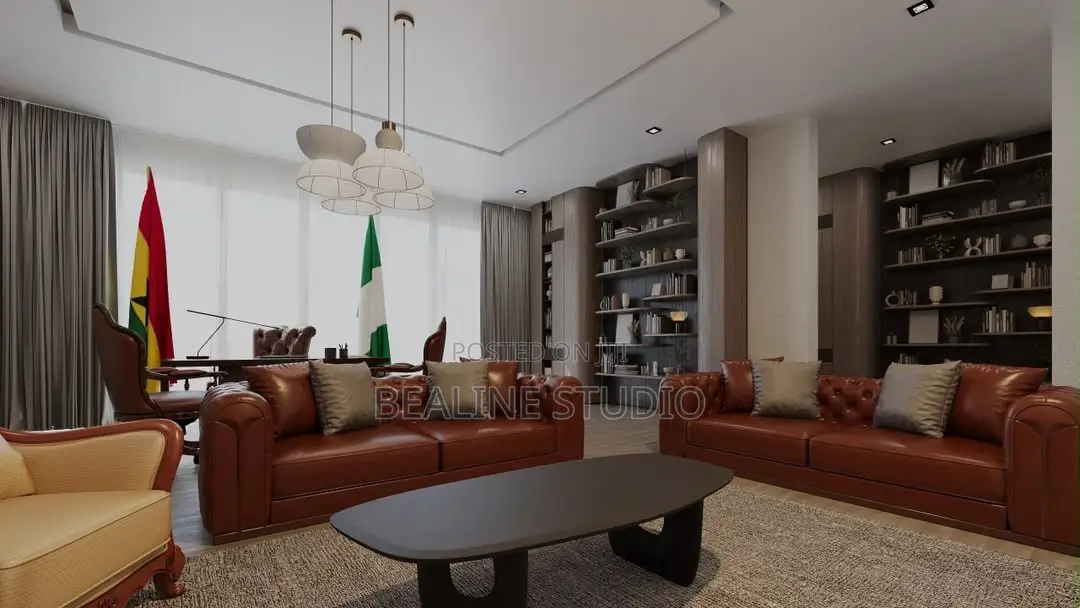 Classic Interior Design of Managing Director Office
