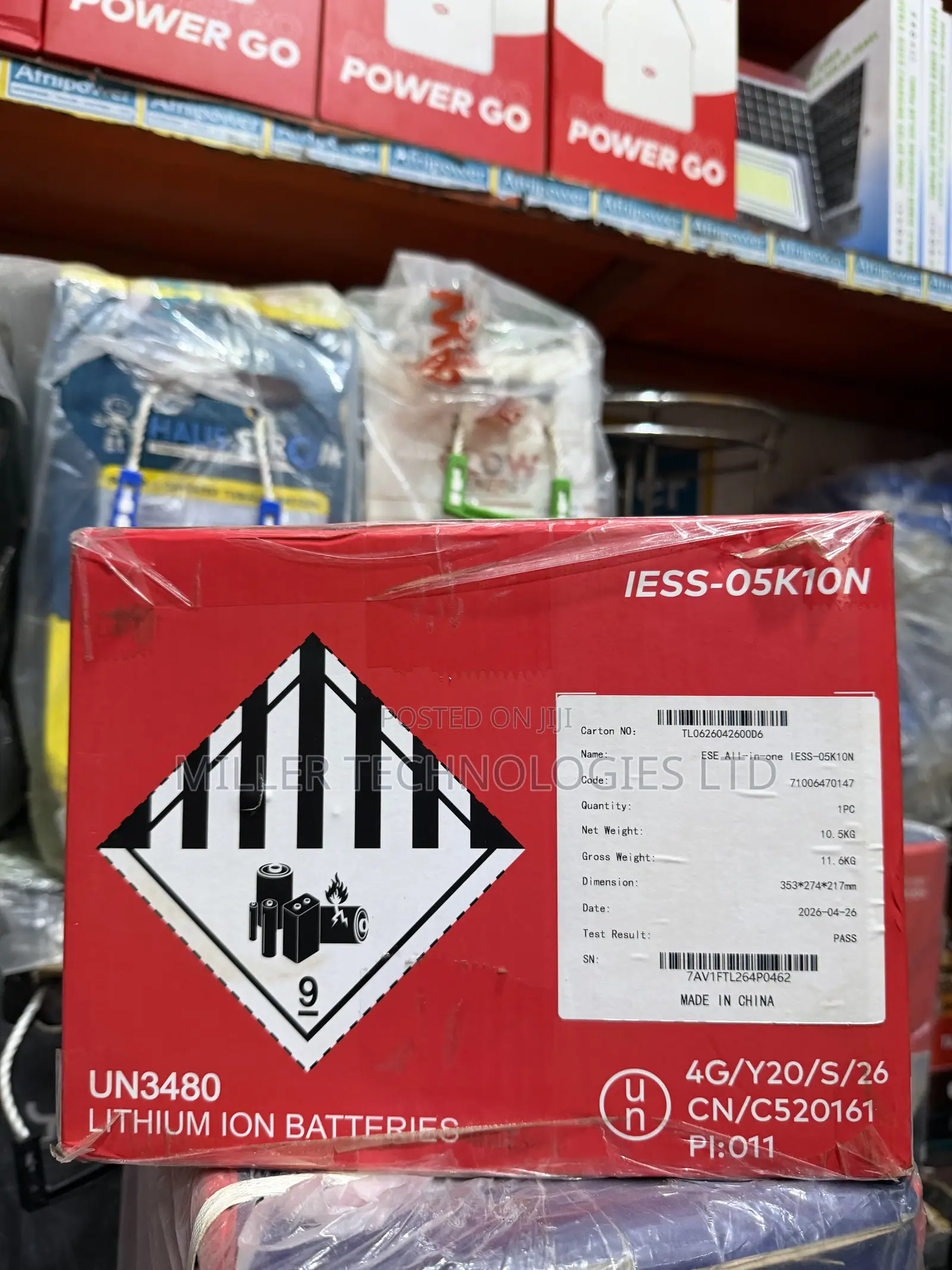 Itel IESS-05K10N 500w/1kW All-in-One Energy Storage System