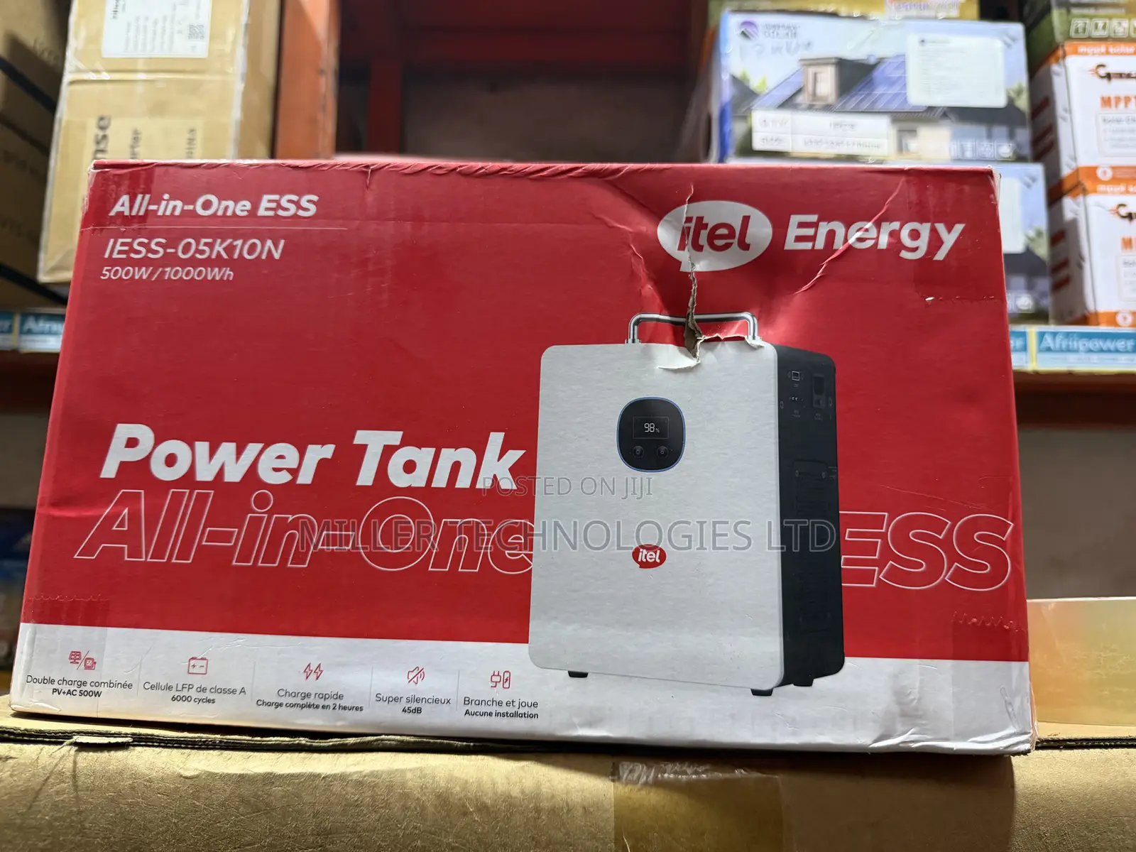 Itel Power Tank 500W 1kW Backup Power Station