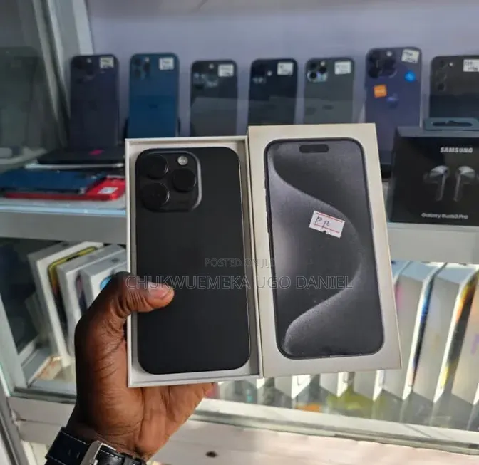 Apple iPhone 15 Pro 128 GB Black