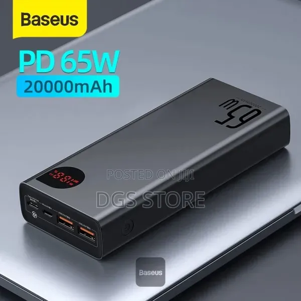Baseus Adaman Metal Digital Display 20,000mah 65w Power Bank