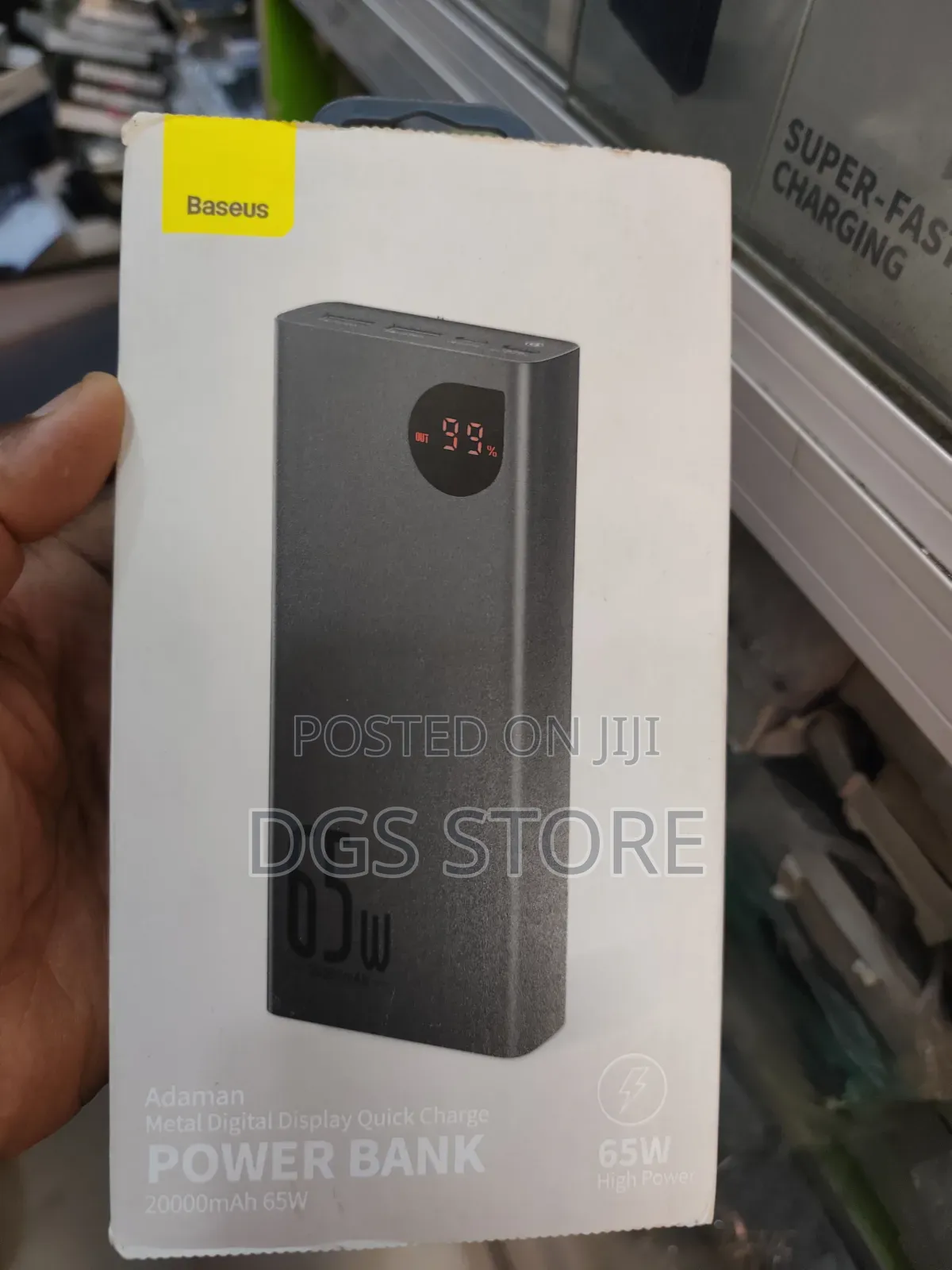 Baseus Adaman Metal Digital Display 20,000mah 65w Power Bank