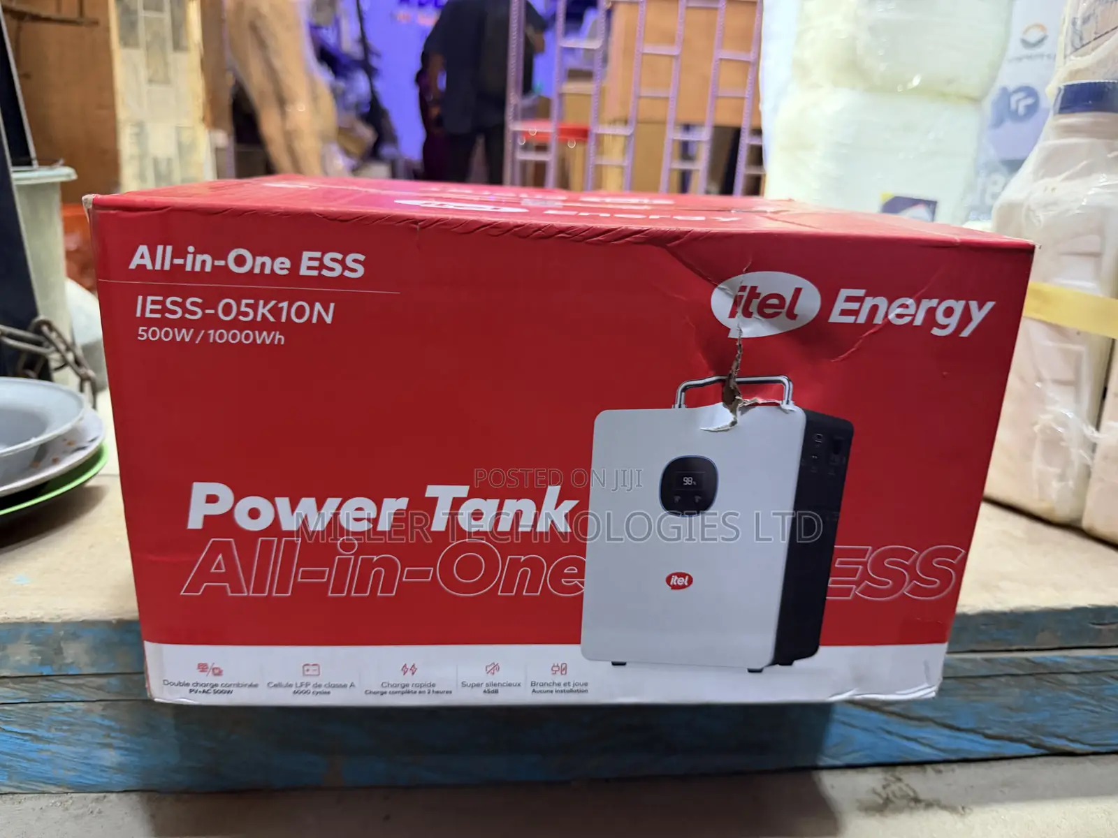 Itel 500w/1kW Portable All-in-One Power Supply