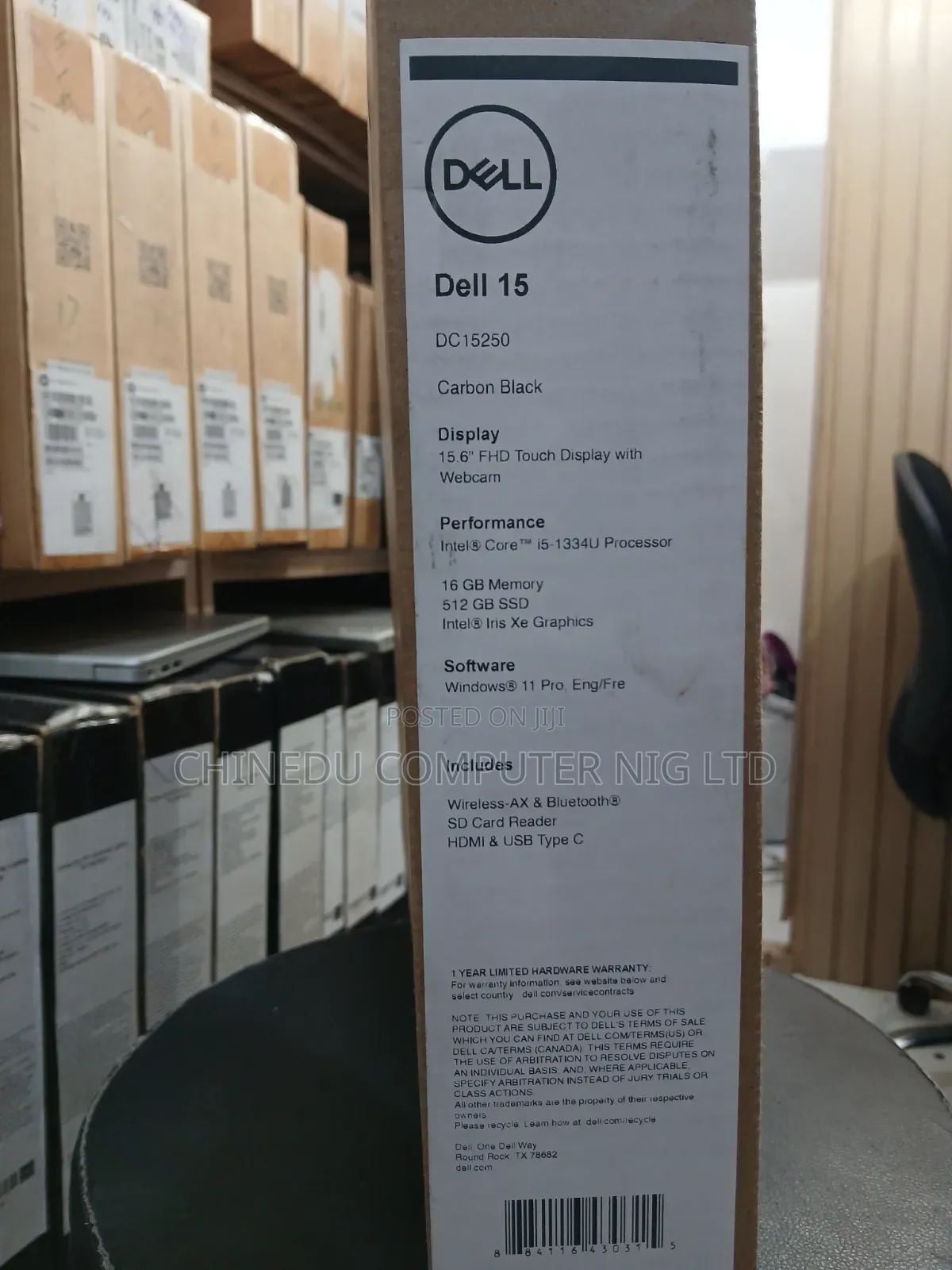 New Laptop Dell Inspiron 15 16GB Intel Core i5 SSD 512GB