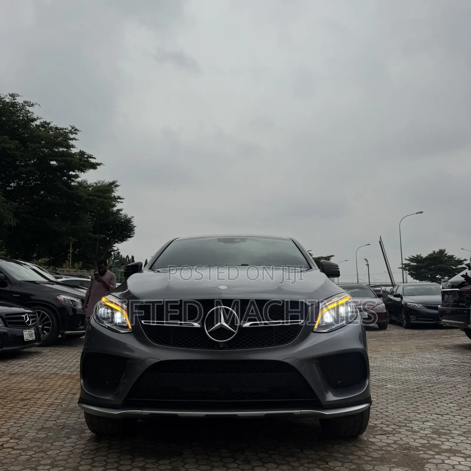 Mercedes-Benz GLE-Class AMG GLE 43 4MATIC 2017 Gray