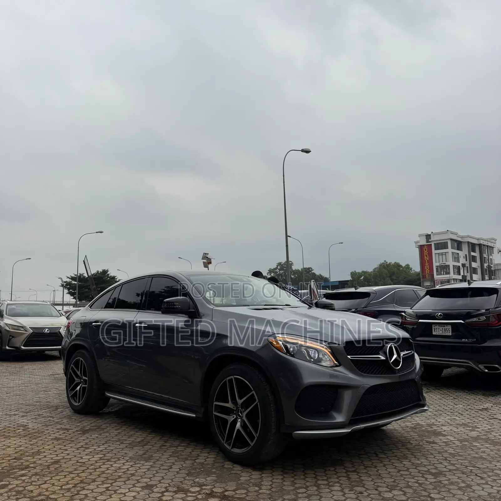 Mercedes-Benz GLE-Class AMG GLE 43 4MATIC 2017 Gray