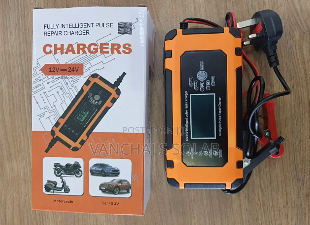 Battery Charger Lead Acid Riviver Repair Desulfator 12/24v 10A