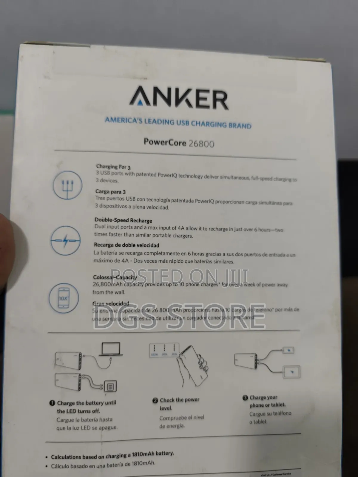 Anker Powercore 26,800mah Power Bank