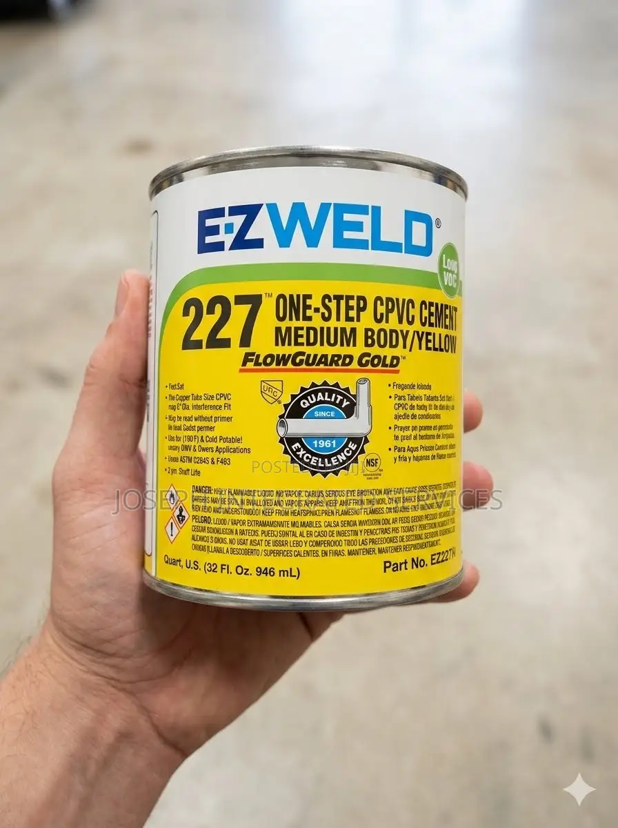 E-Z Weld 227 One-Step CPVC Cement