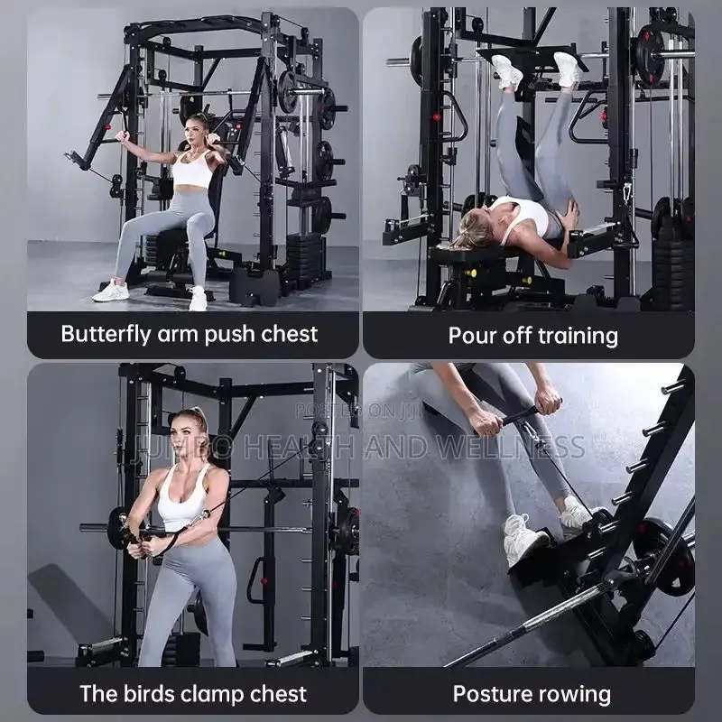 Multifunction Smith Machine With Chest Expansion