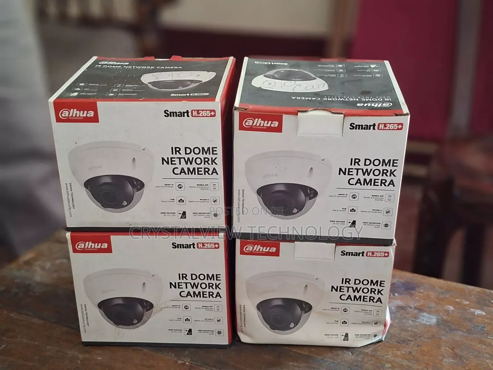 Dahua 2mp Motorized Vari-Focal Vandal-Proof Dome IP Camera