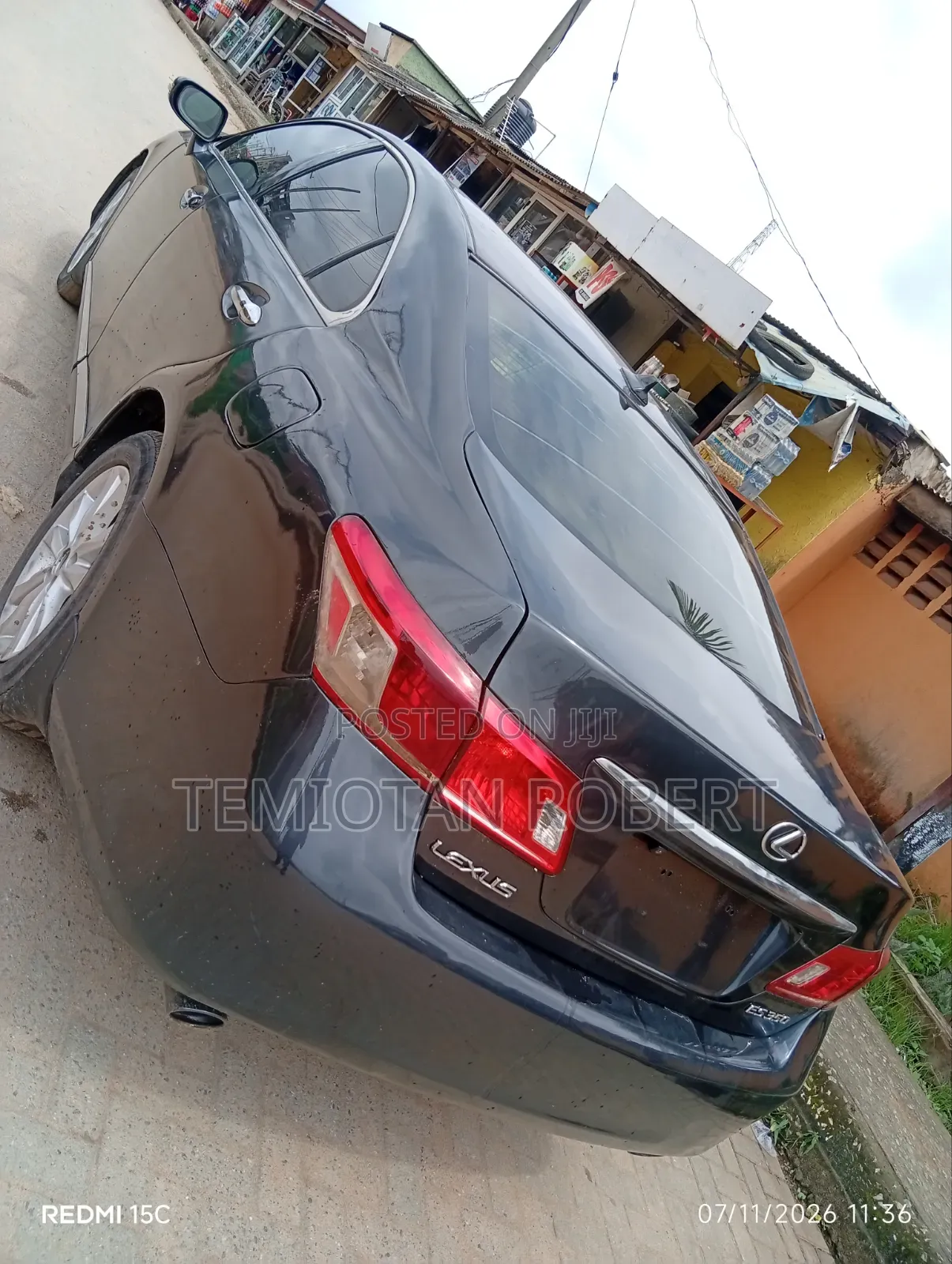 Lexus ES 2012 Gray