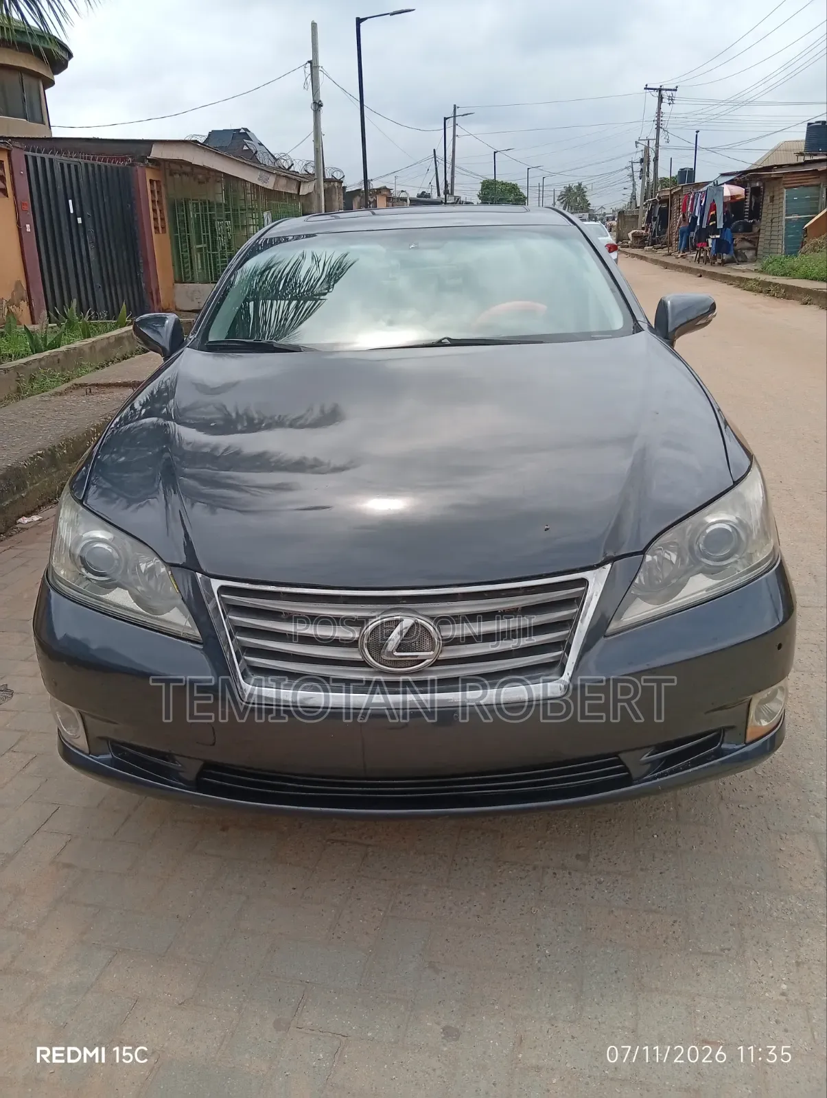 Lexus ES 2012 Gray