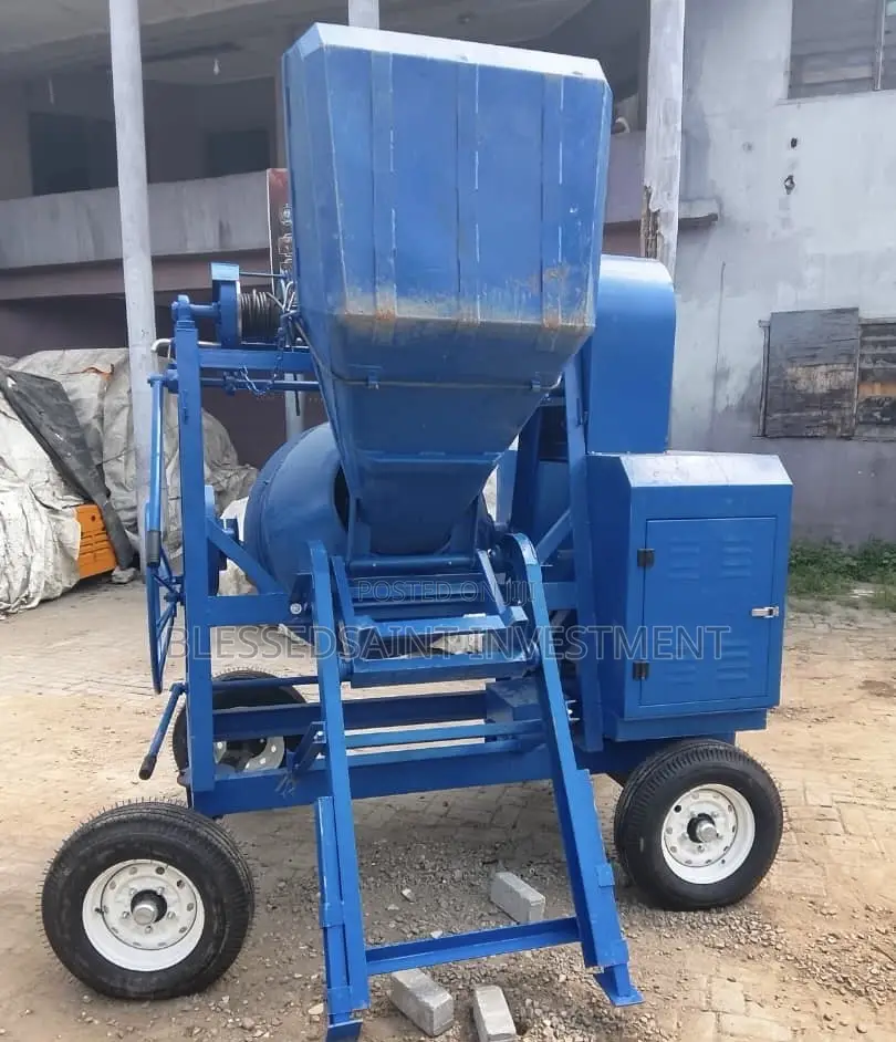 Concrete Mixer With Hoist/Hoist CONCRETE MIXER 650L