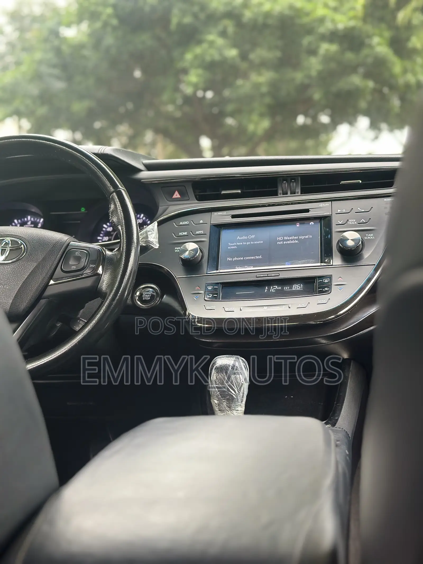 Toyota Avalon XLE FWDSedan (3.6L 6cyl 6A) 2016 Black
