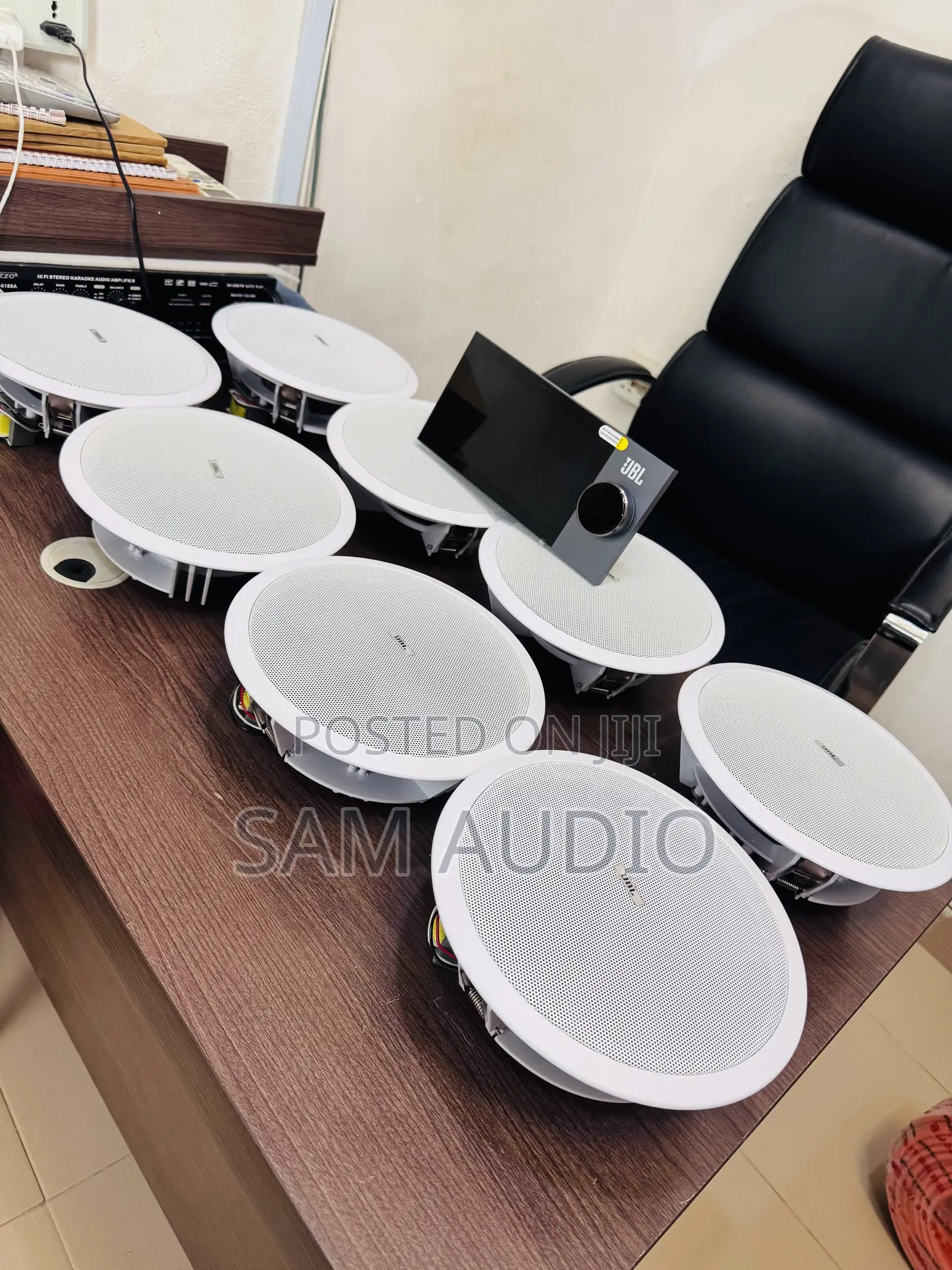 JBL Ceiling Speaker (Eight) and One Inwall Smart Alexa Amplifier