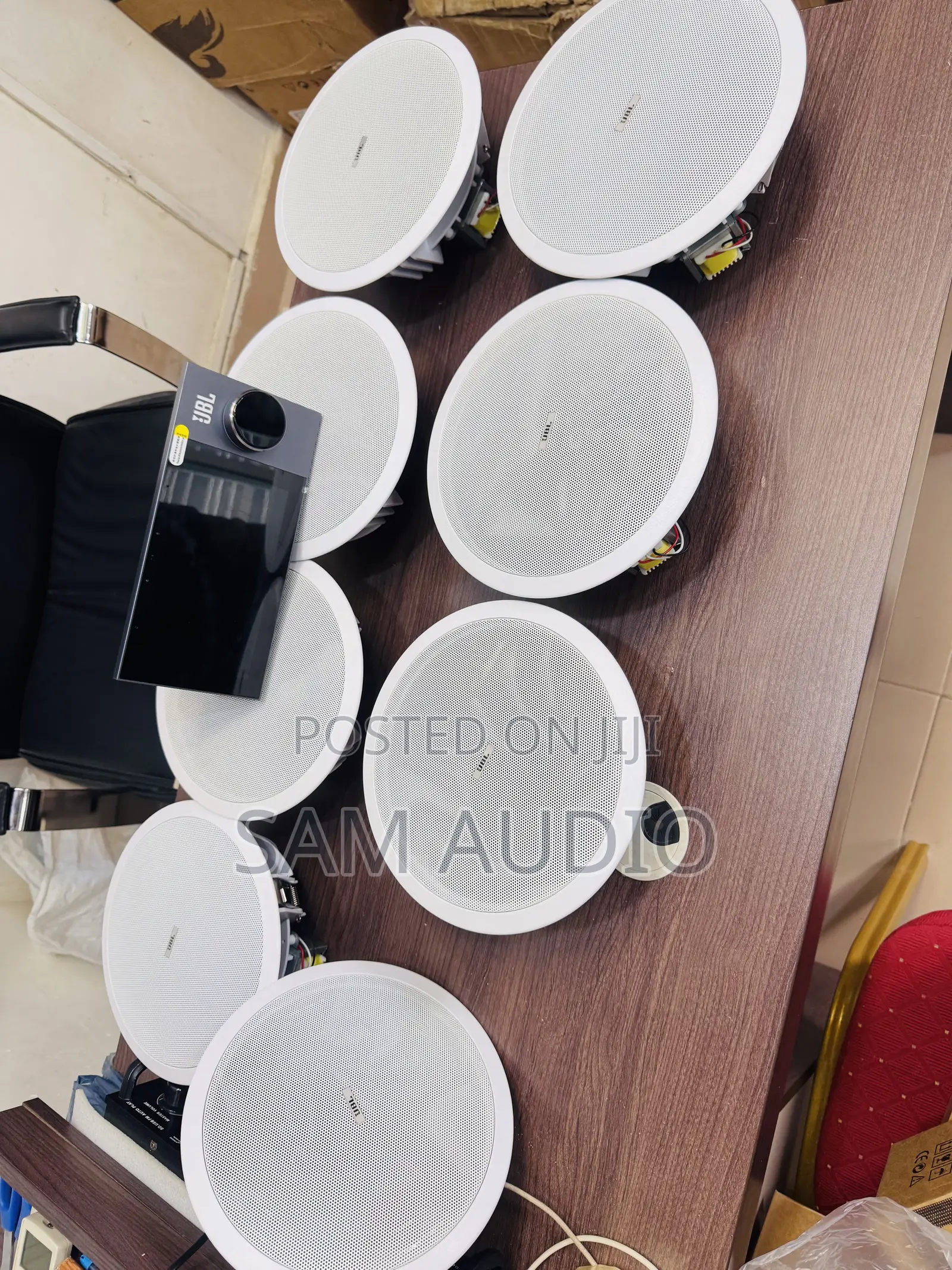 JBL Ceiling Speaker (Eight) and One Inwall Smart Alexa Amplifier