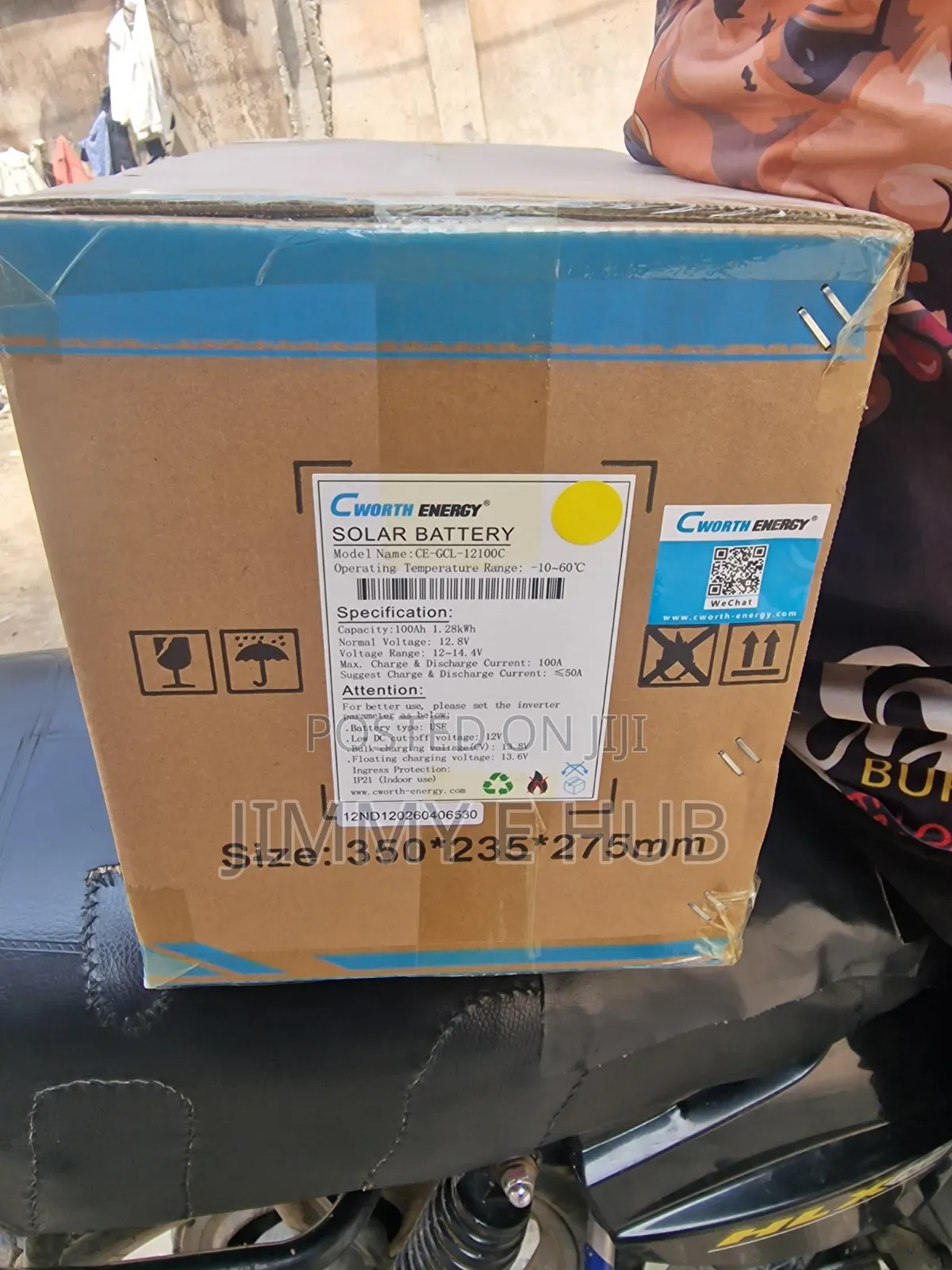Cworth 1.3kwh Lithium Battery