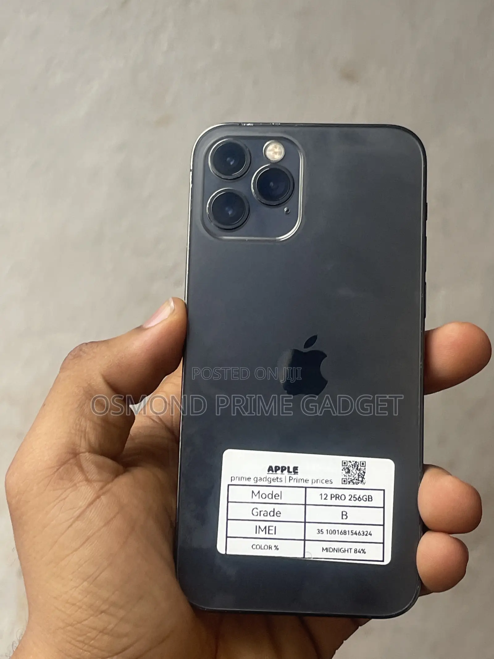 Apple iPhone 12 Pro 256 GB Black