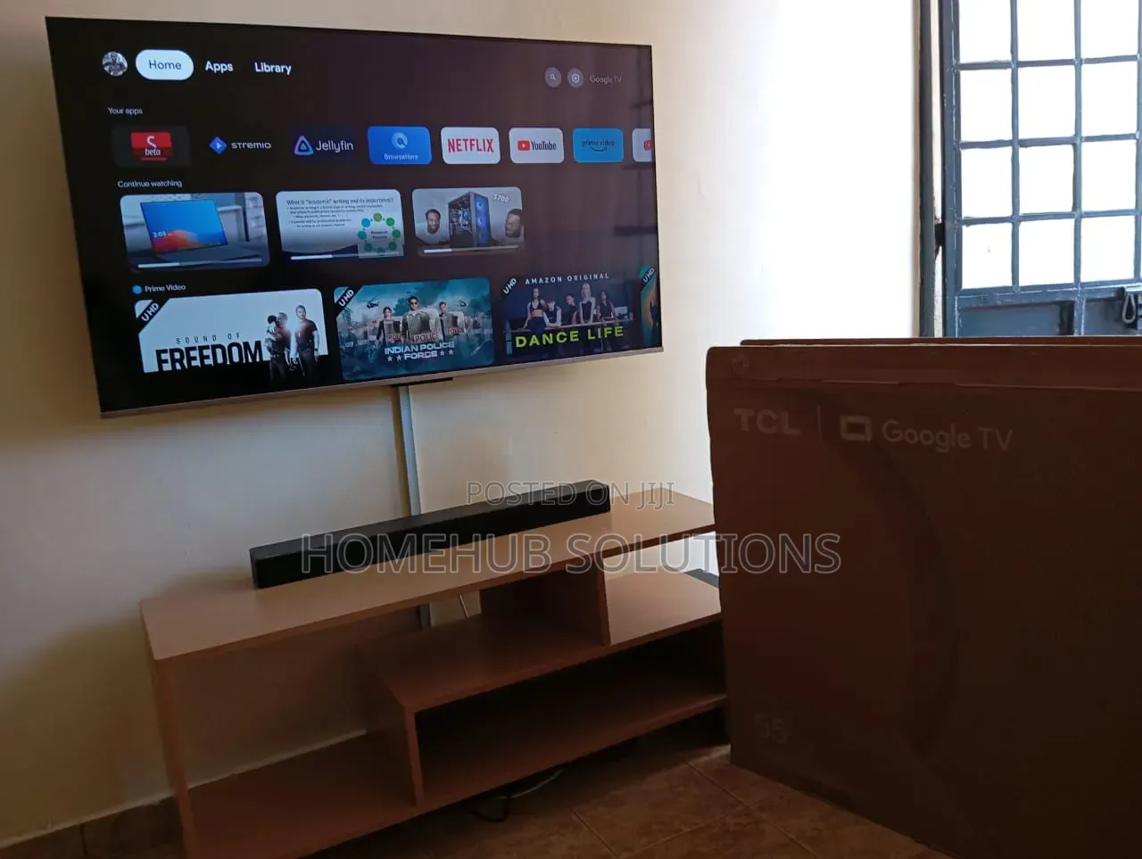55inch TCL Google TV