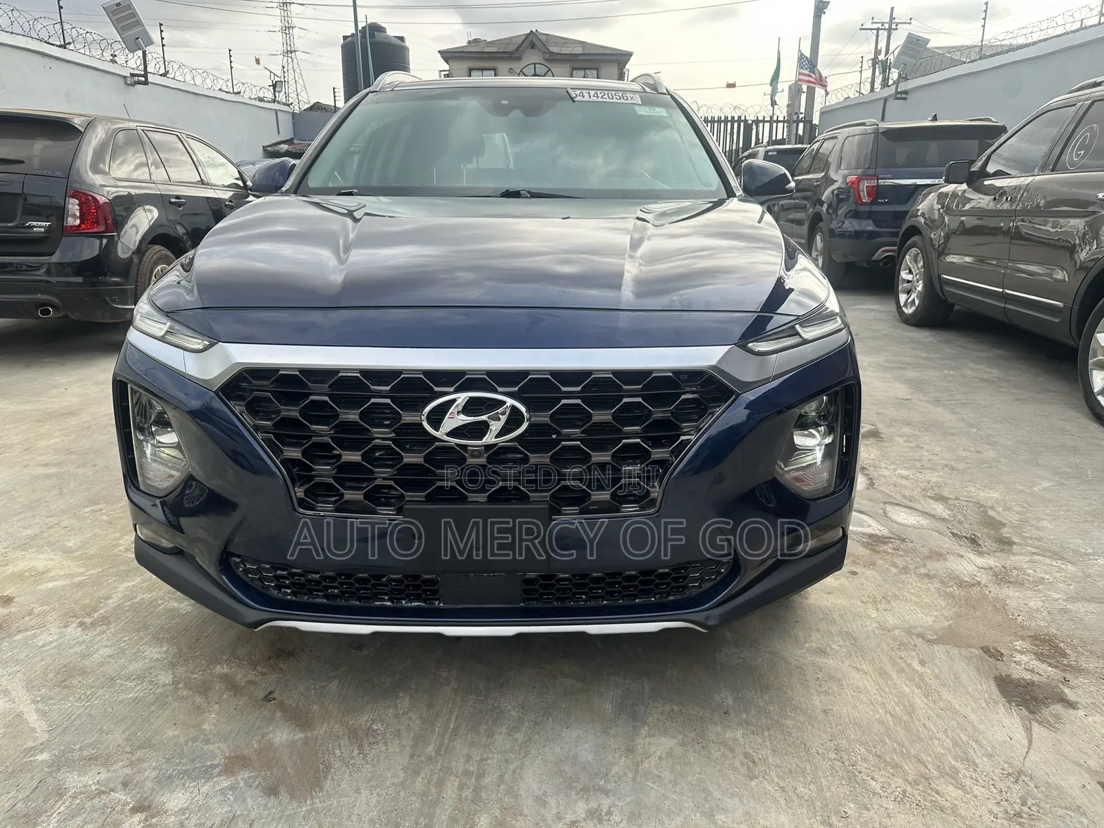 Hyundai Santa Fe Limited 2.4 AWD 2019 Blue