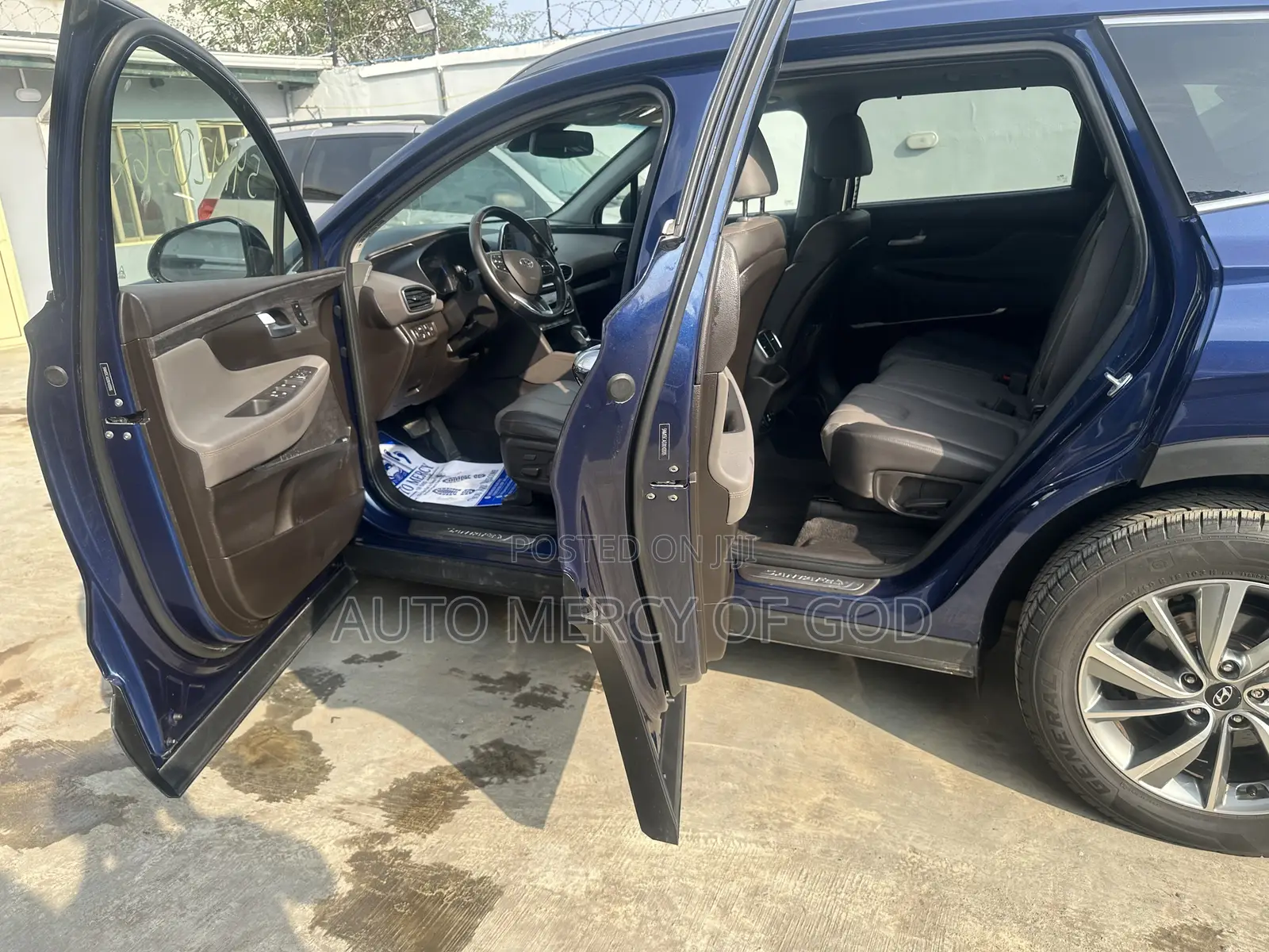 Hyundai Santa Fe Limited 2.4 AWD 2019 Blue