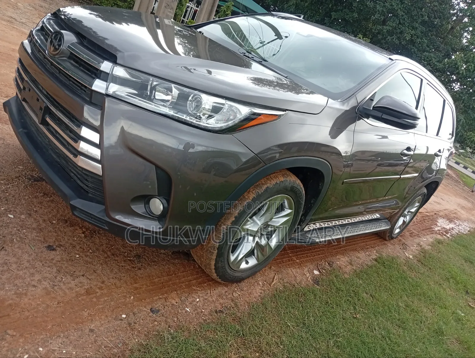 Toyota Highlander 2018 Gray