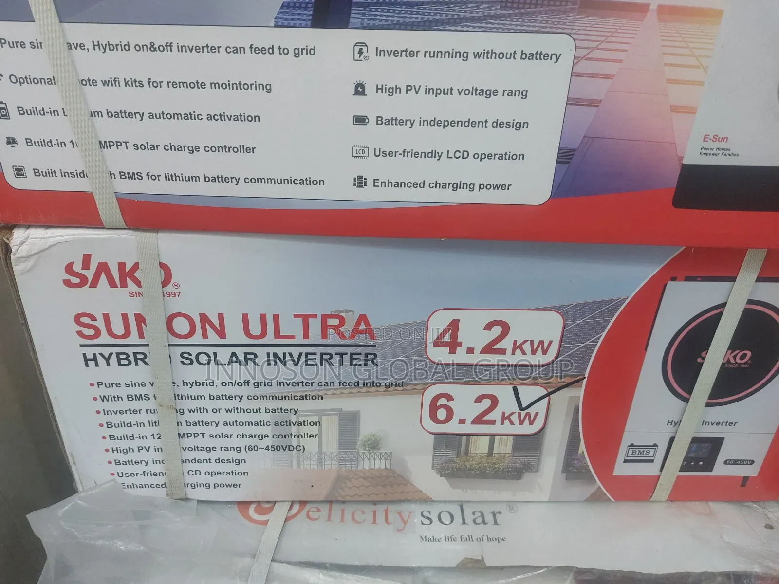 6.2kva 48v Sako Hybrid Inverter