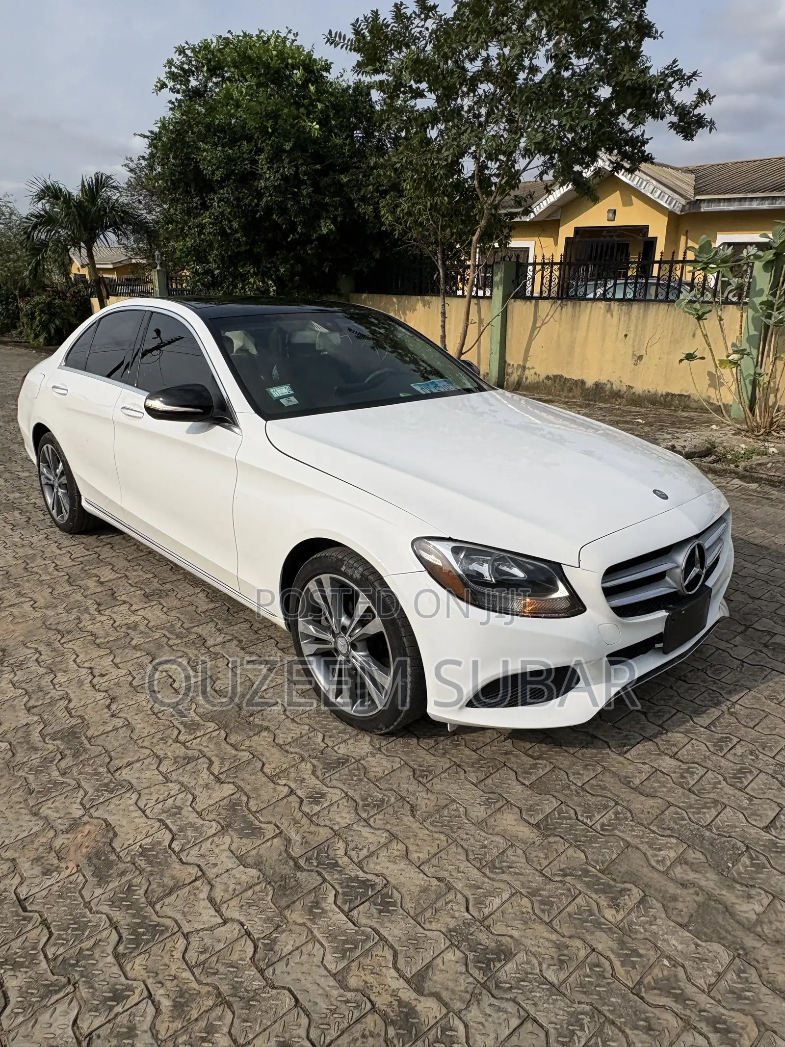 Mercedes-Benz C300 Sport 4dr AWD 4Matic Sedan (2.0L 4cyl 7A) 2015 White