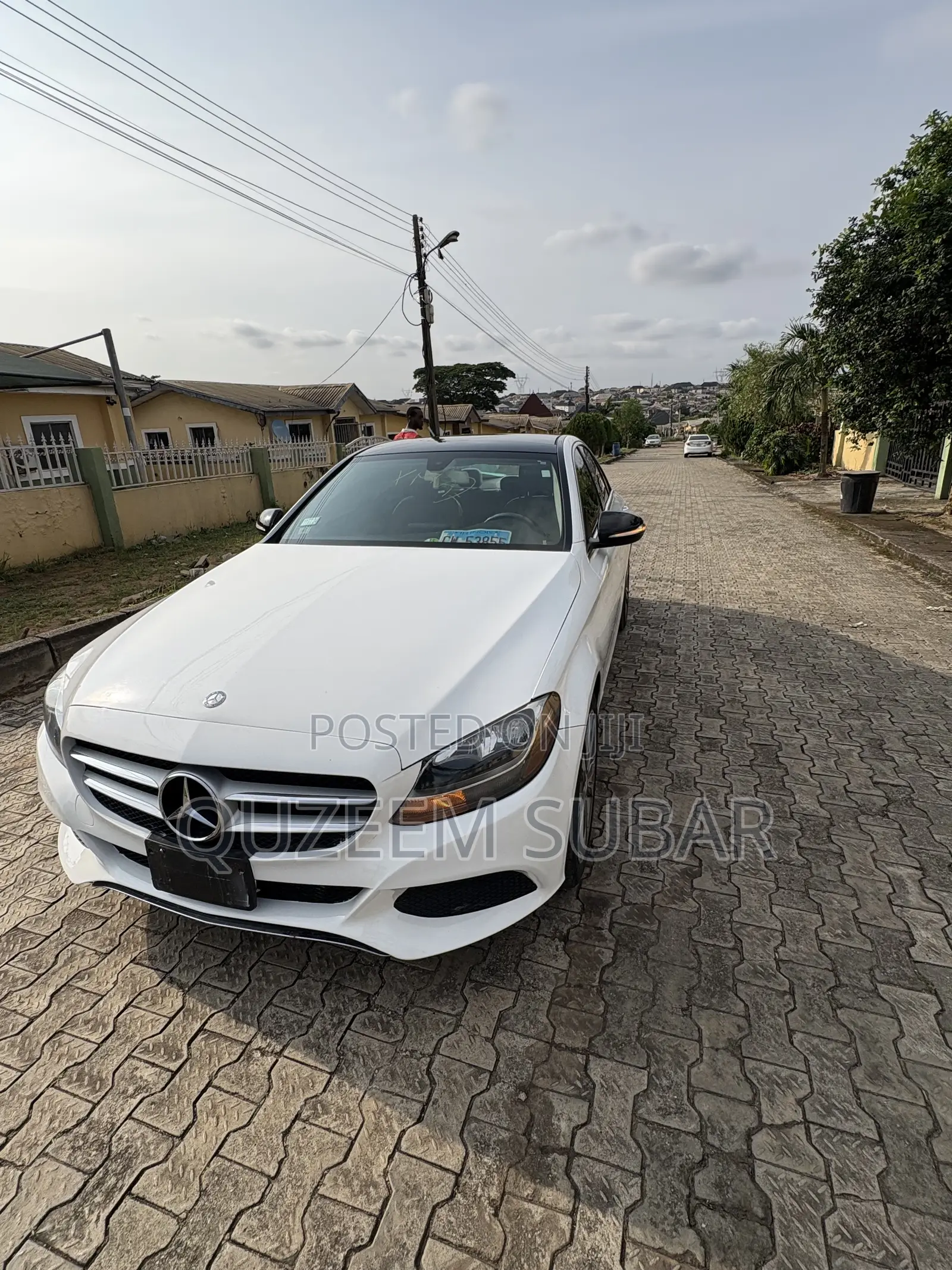 Mercedes-Benz C300 Sport 4dr AWD 4Matic Sedan (2.0L 4cyl 7A) 2015 White