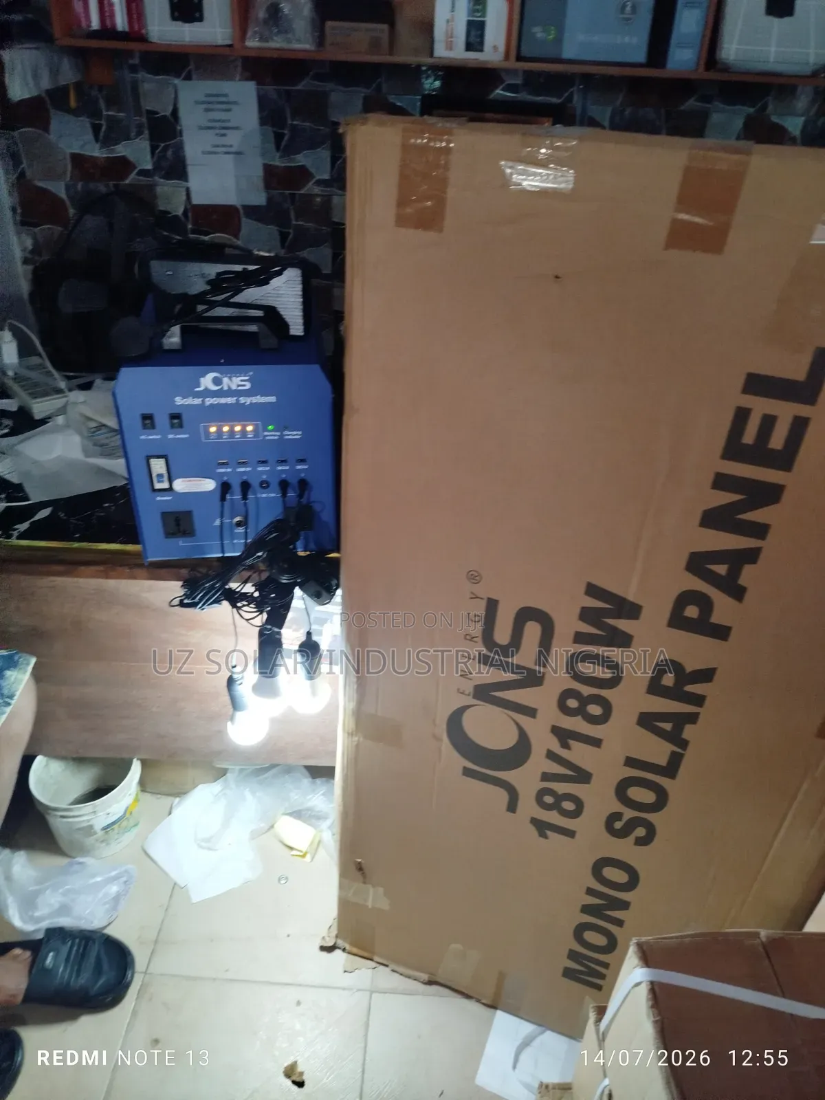 1800w JCNS Solar Generator