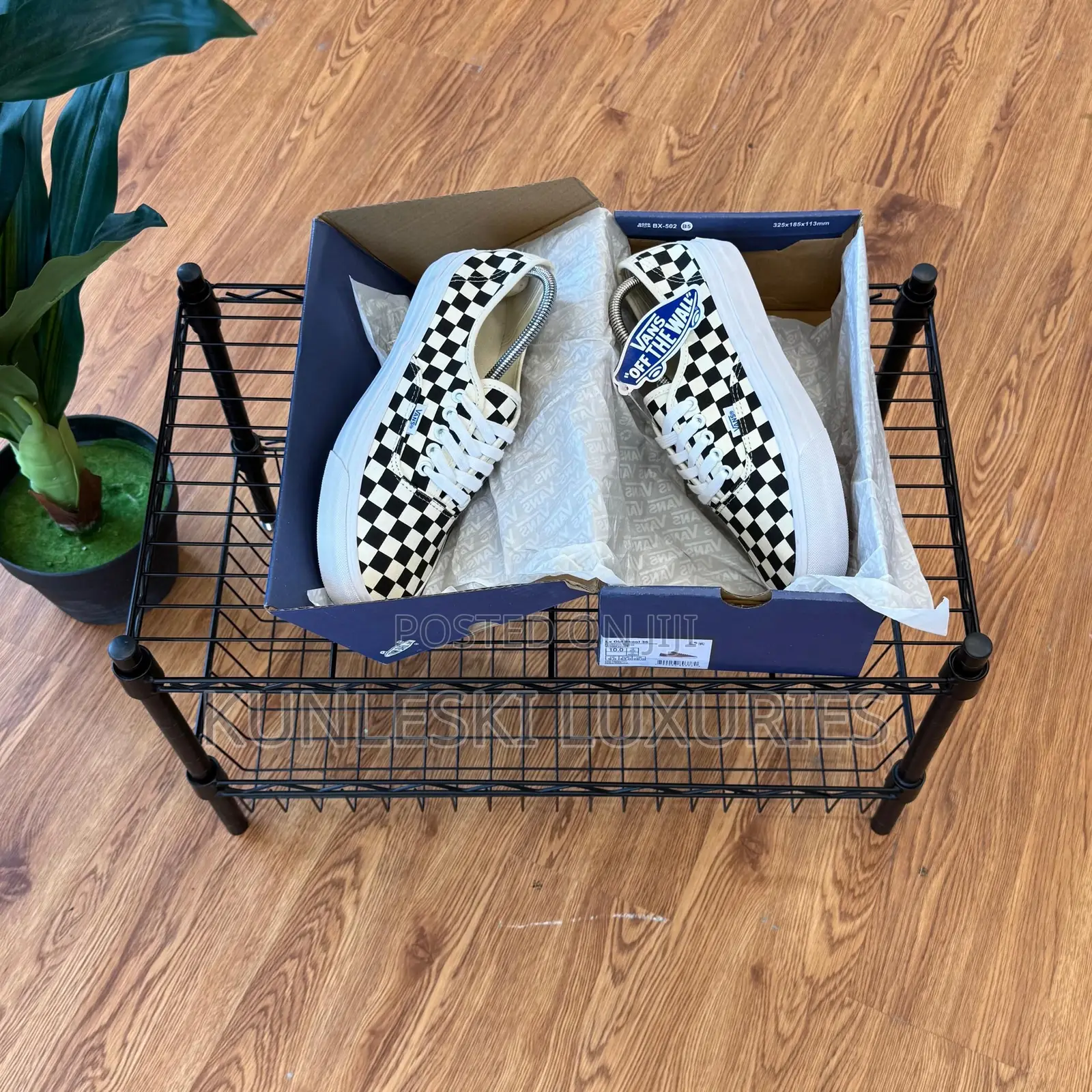 Original Vans Premium LX Authentic Peissue 44 Checkers Board Sneakers