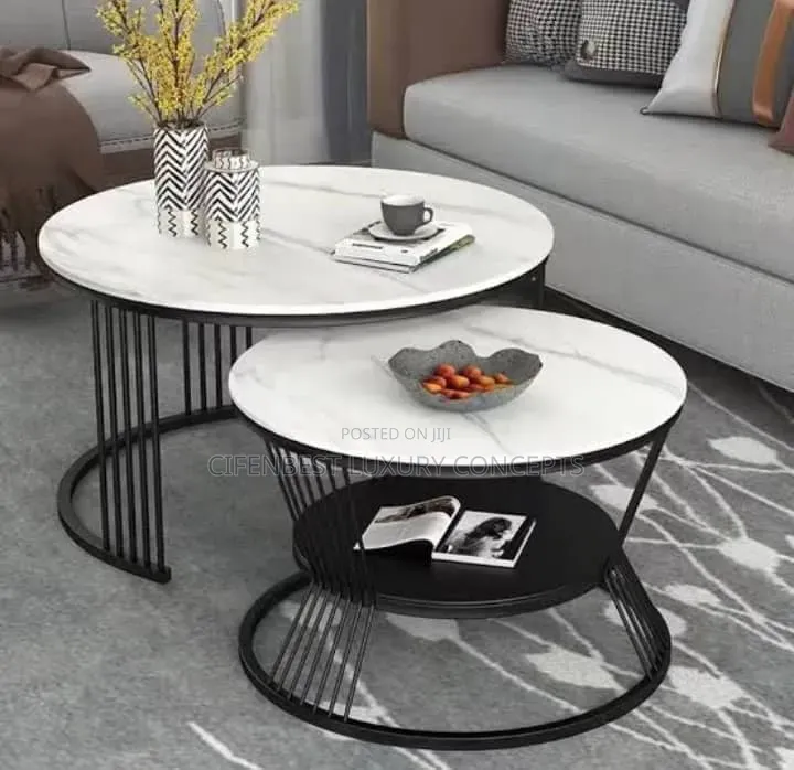 Round Center Table (2in1) Sets