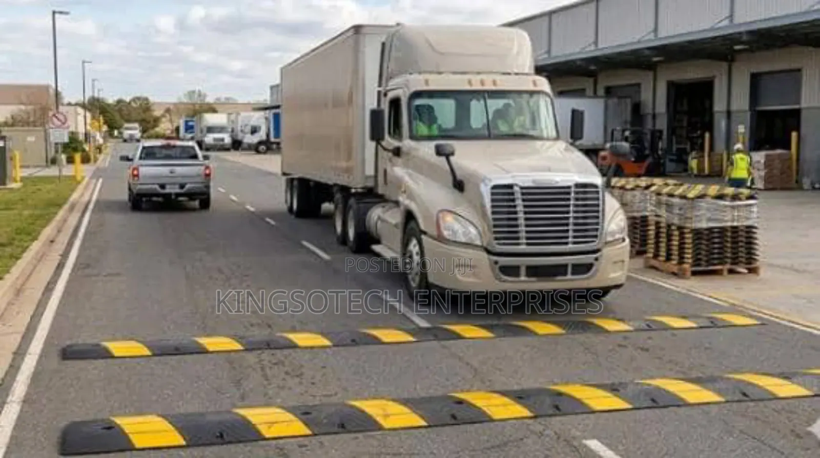 Cars and Truck Speed Bumps Heavy Duty