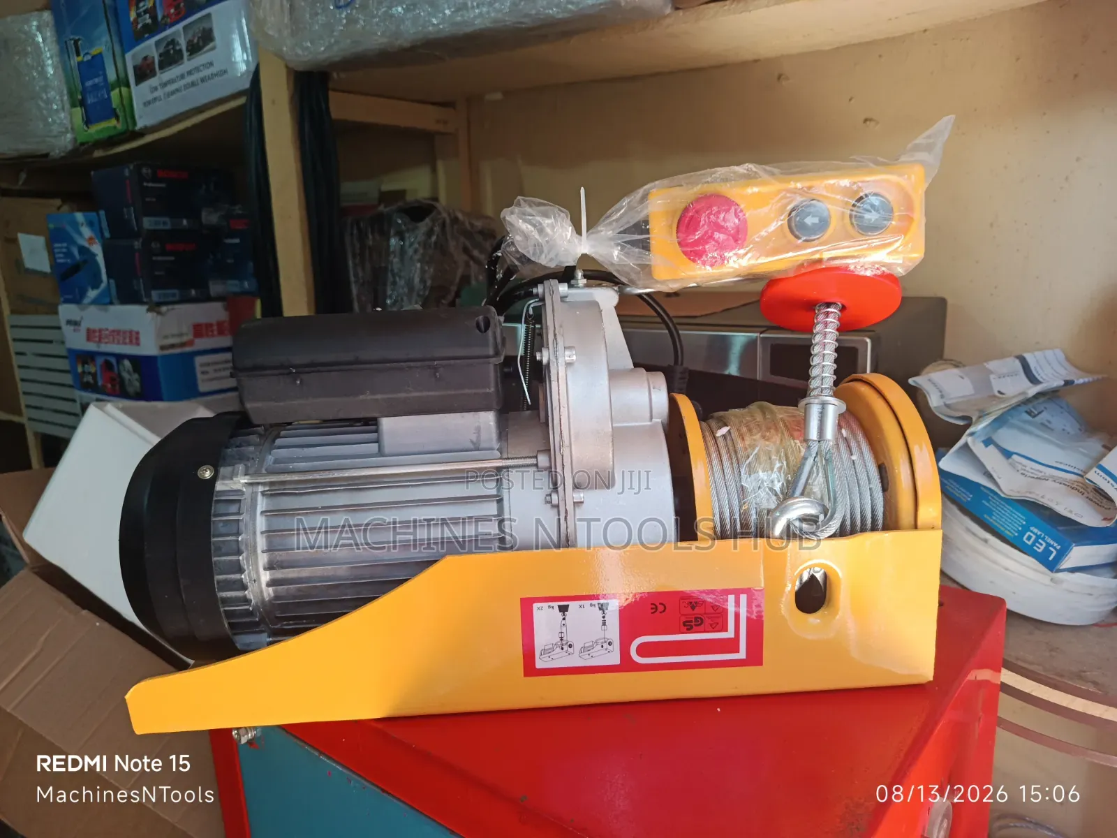 PA1000 Electric Rope Hoist