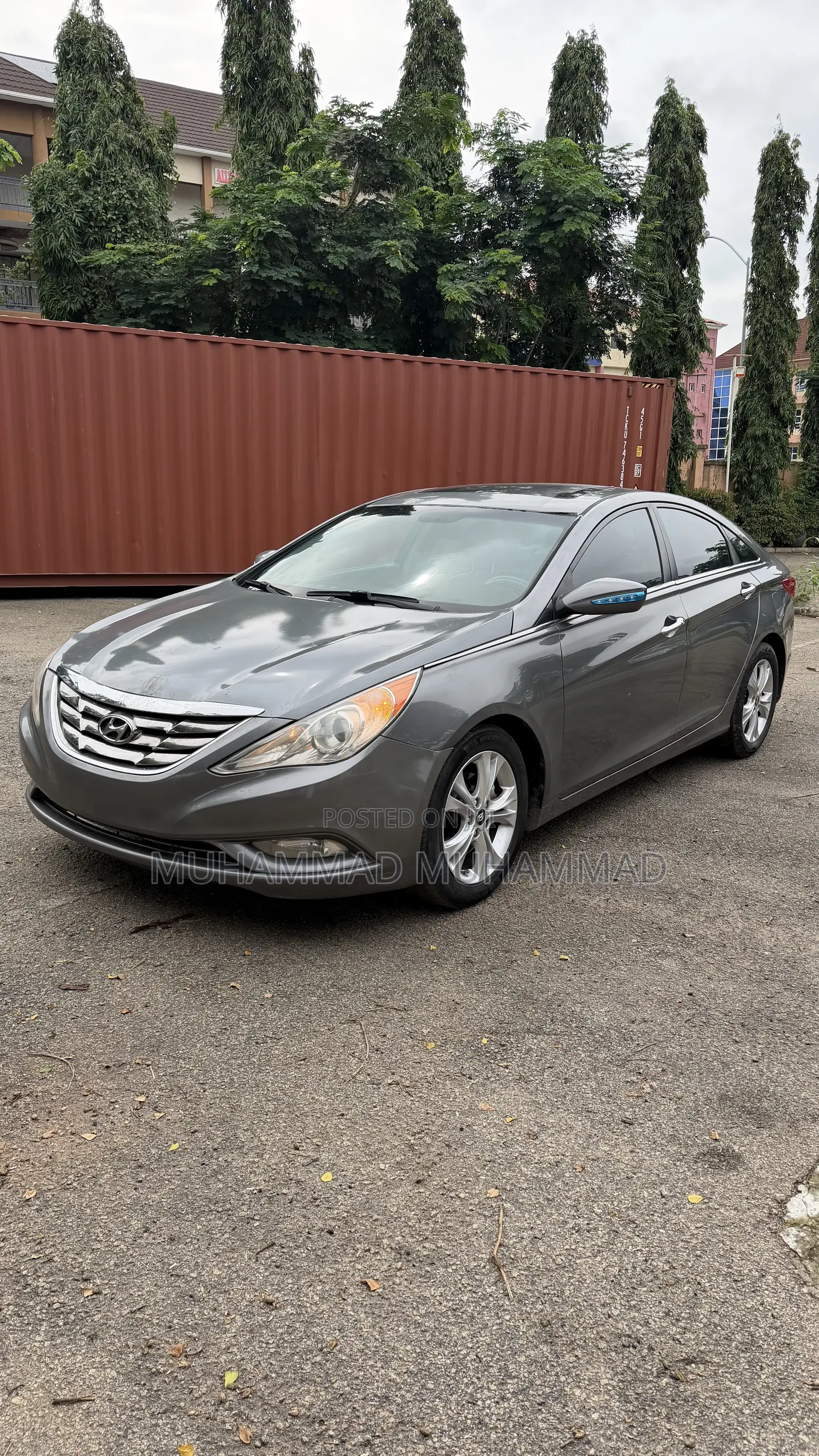 Hyundai Sonata 2012 Gray