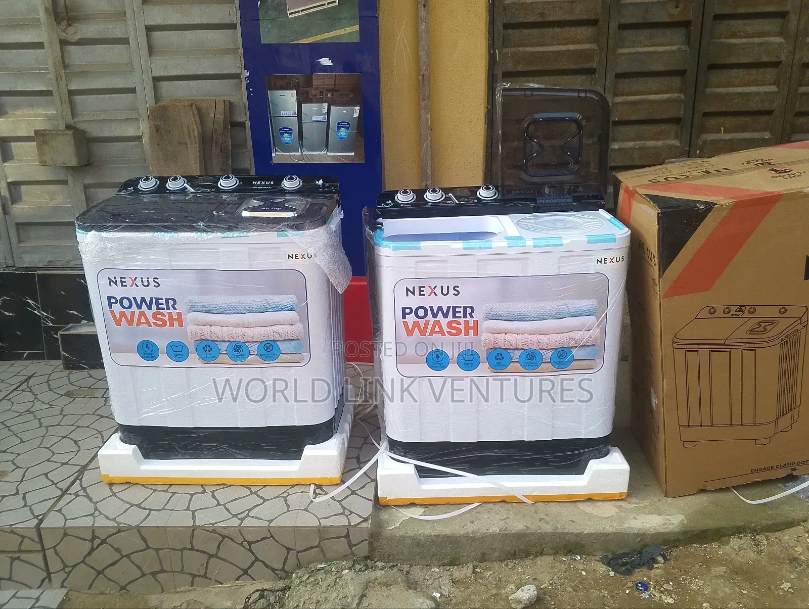 Nexus Washing Machine 9 Kg Twin Tup Super Washer.
